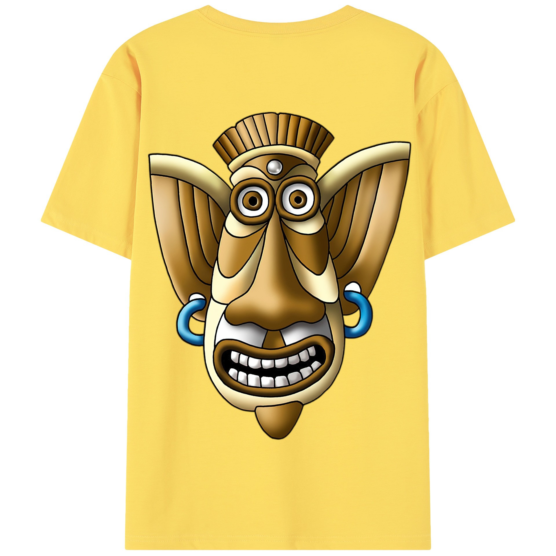 （画像用） ドラゴンクエスト Doragon Kuesuto Dragon Quest 綿100％半袖Tシャツ（背面プリント）