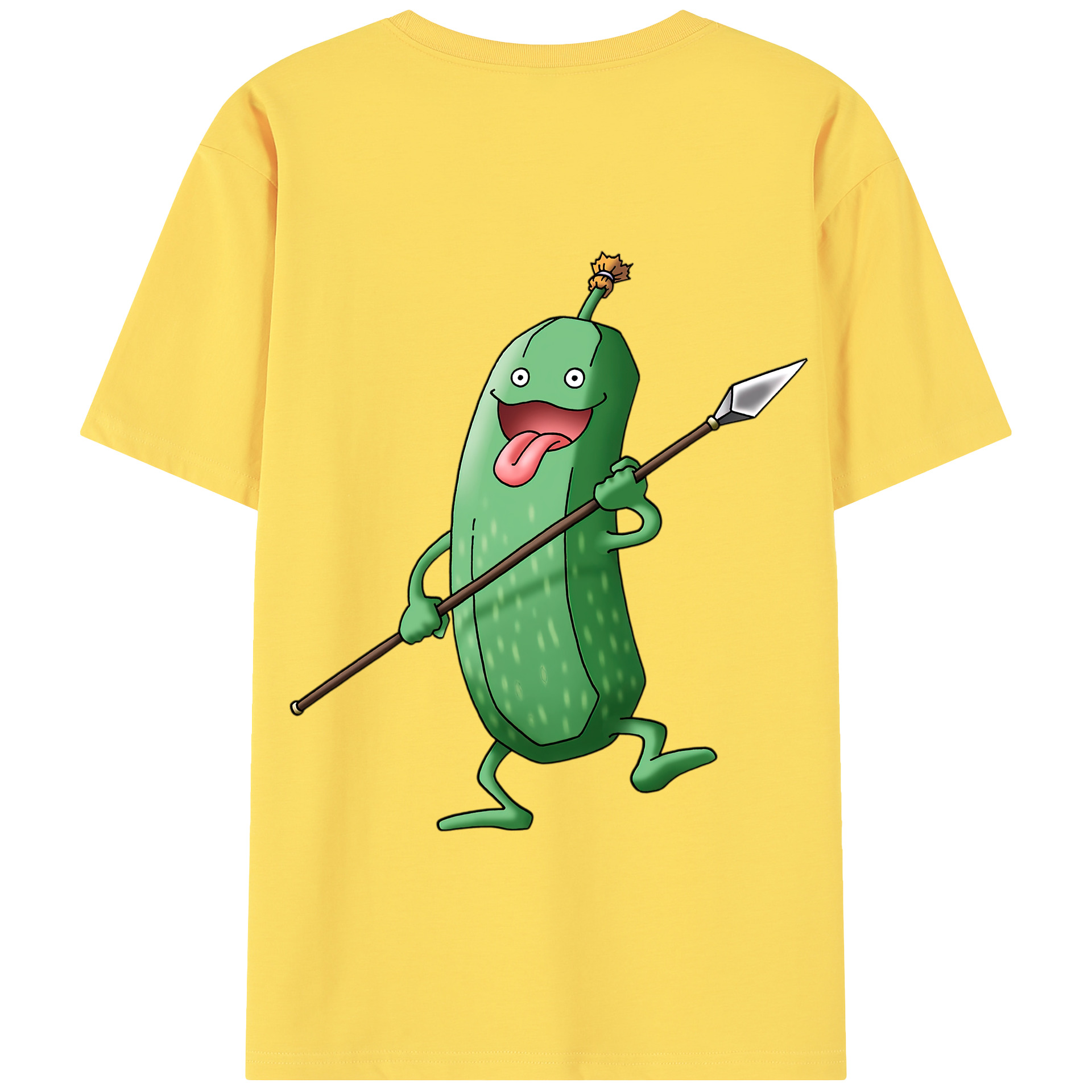 （画像用） ドラゴンクエスト Doragon Kuesuto Dragon Quest 綿100％半袖Tシャツ（背面プリント）