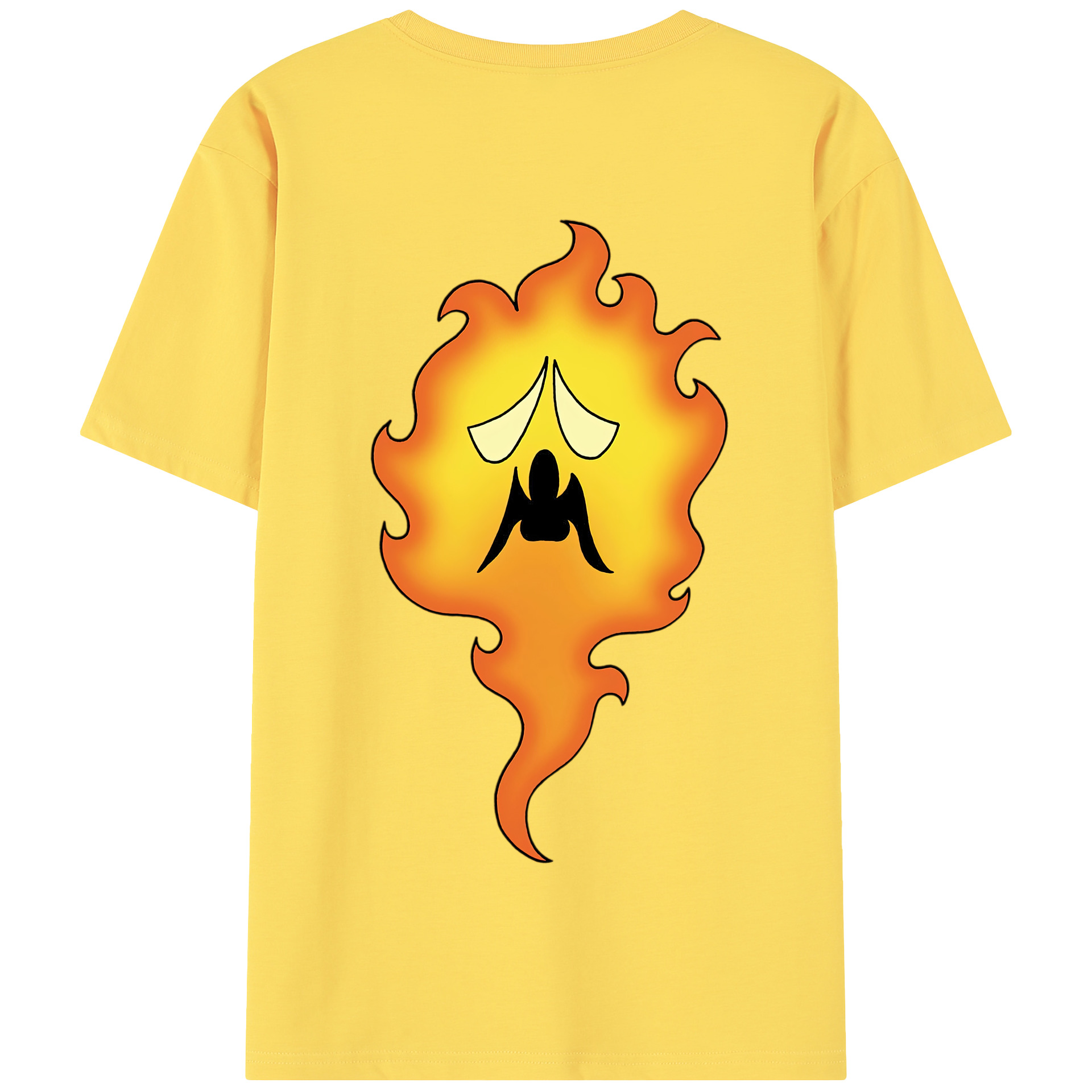 （画像用） ドラゴンクエスト Doragon Kuesuto Dragon Quest 綿100％半袖Tシャツ（背面プリント）