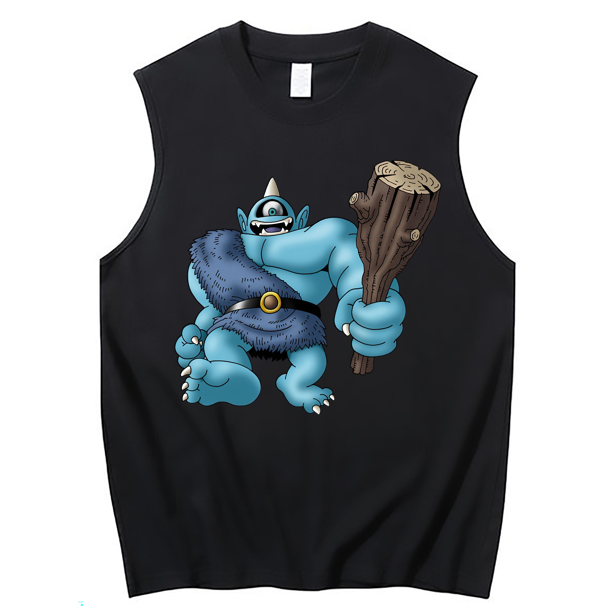 （画像用） ドラゴンクエスト Doragon Kuesuto Dragon Quest コットン100％タンクトップ（フロントプリント）