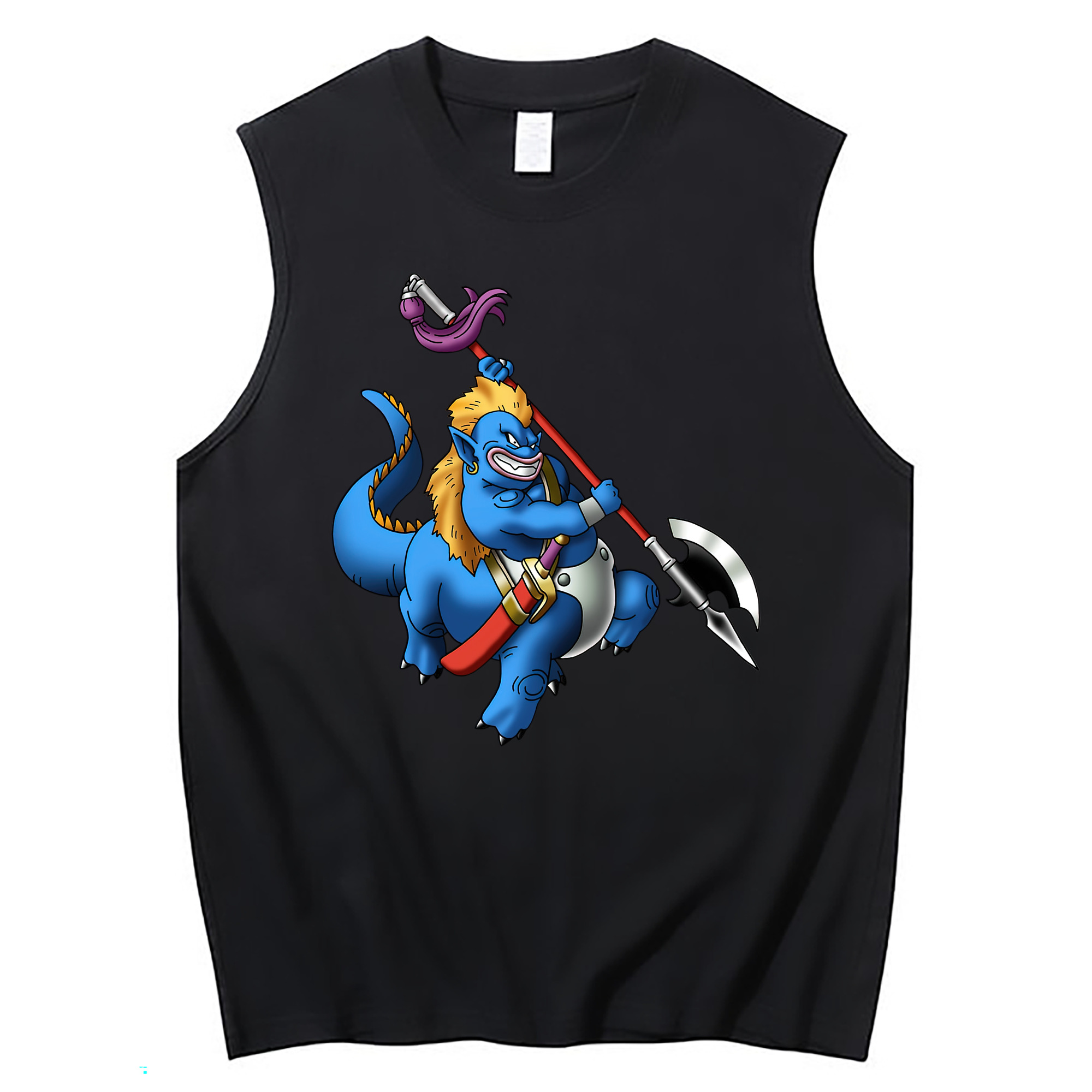 （画像用） ドラゴンクエスト Doragon Kuesuto Dragon Quest コットン100％タンクトップ（フロントプリント）