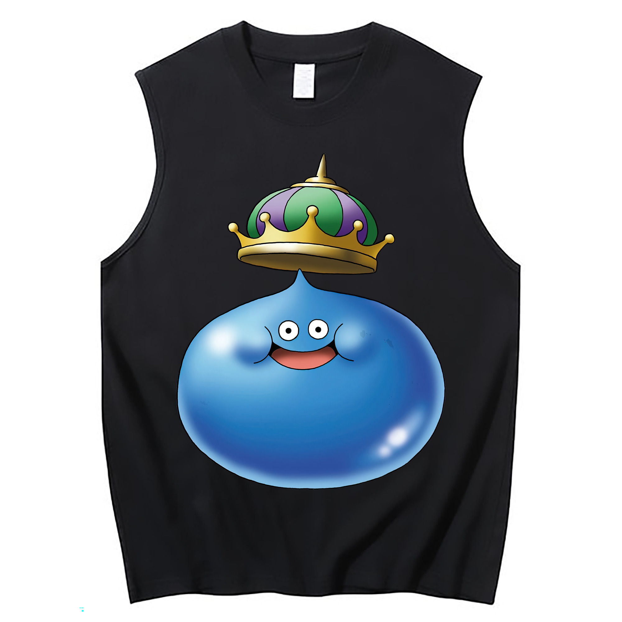 （画像用） ドラゴンクエスト Doragon Kuesuto Dragon Quest コットン100％タンクトップ（フロントプリント）