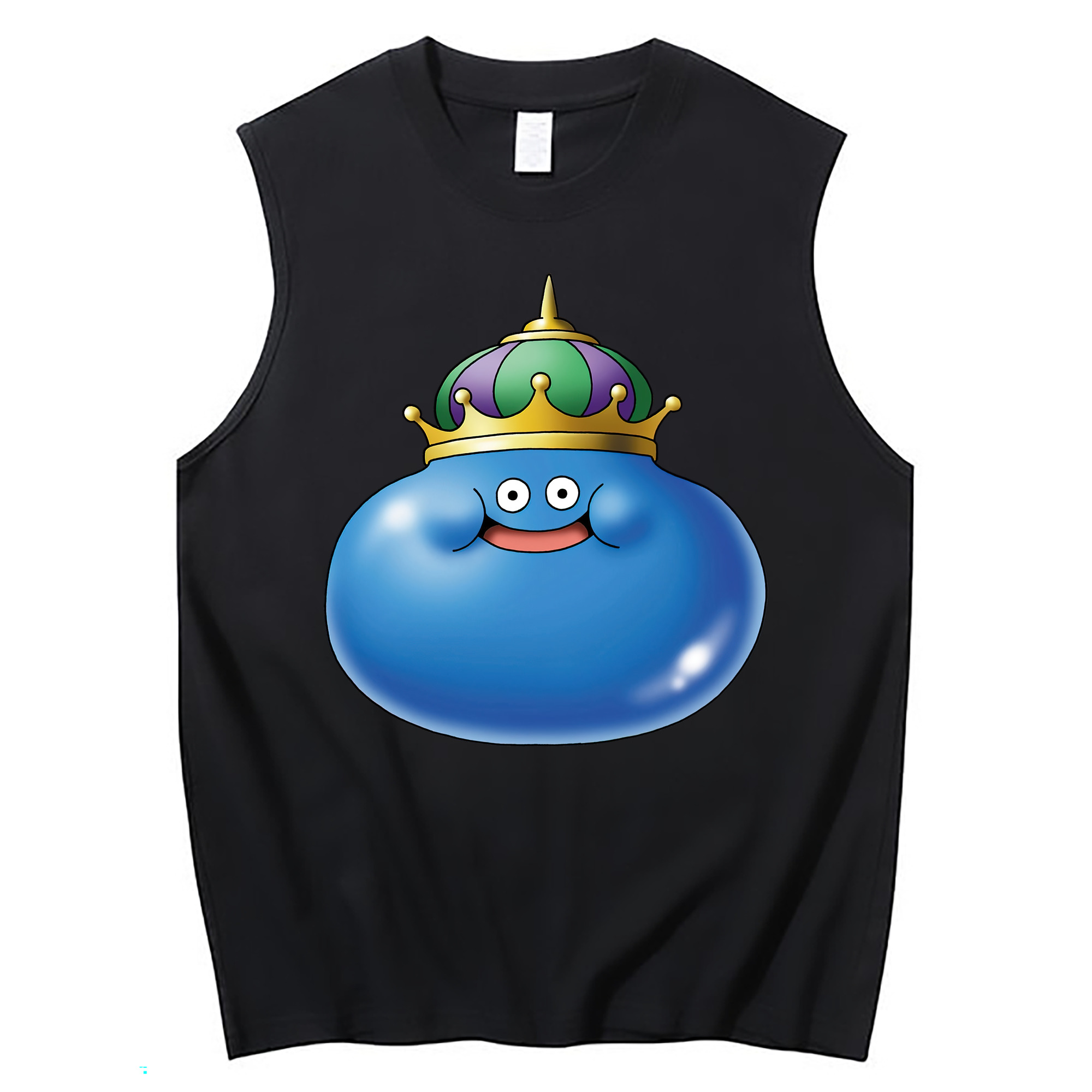 （画像用） ドラゴンクエスト Doragon Kuesuto Dragon Quest コットン100％タンクトップ（フロントプリント）