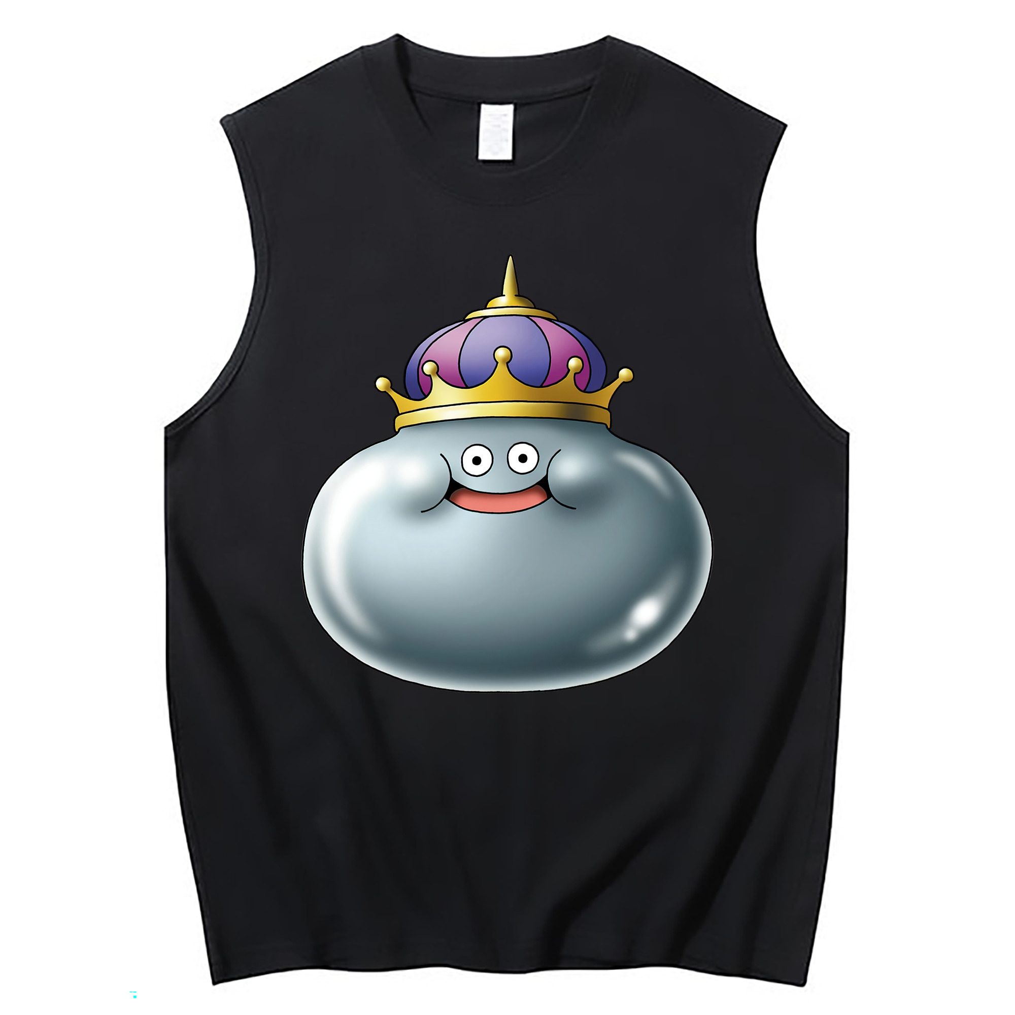 （画像用） ドラゴンクエスト Doragon Kuesuto Dragon Quest コットン100％タンクトップ（フロントプリント）
