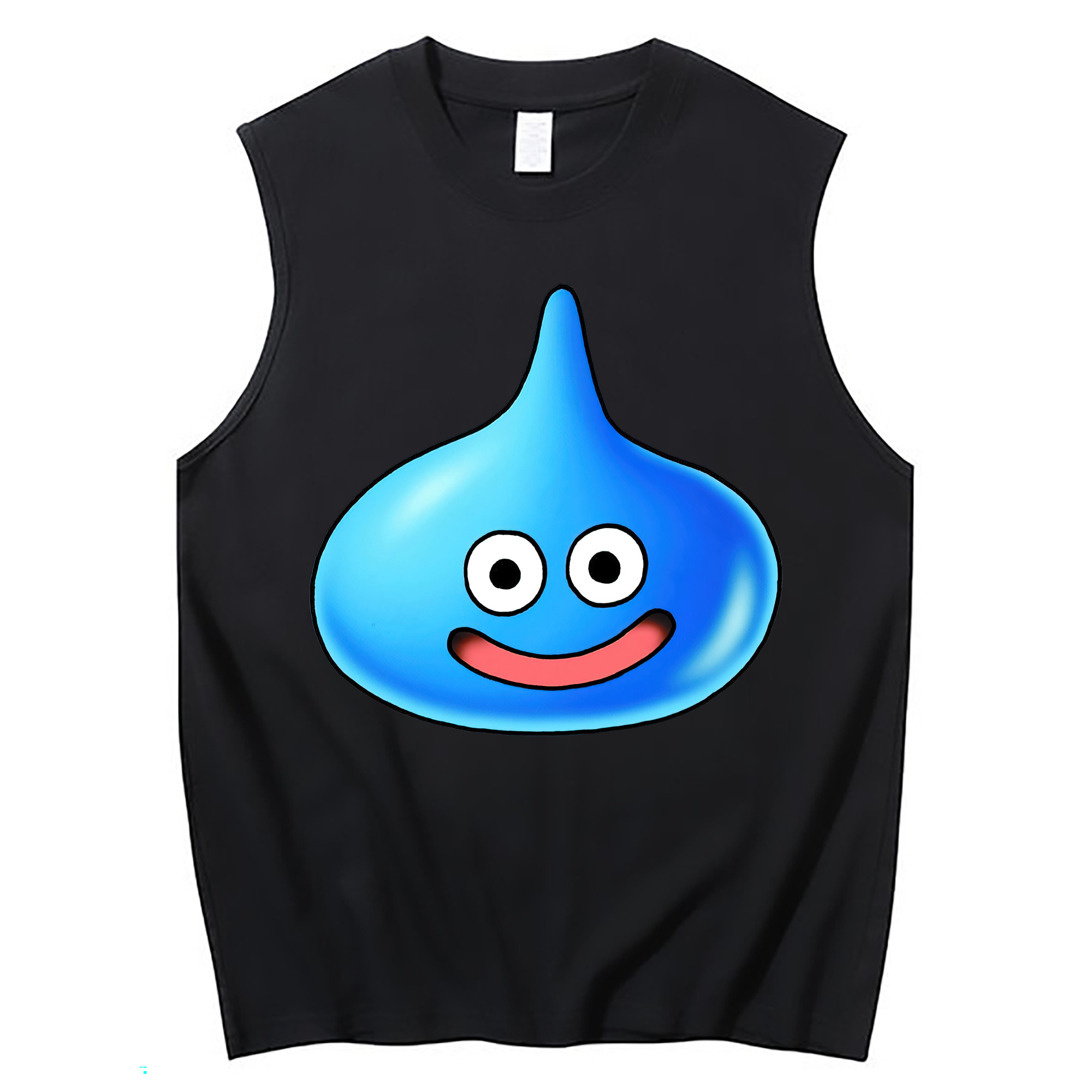 （画像用） ドラゴンクエスト Doragon Kuesuto Dragon Quest コットン100％タンクトップ（フロントプリント）