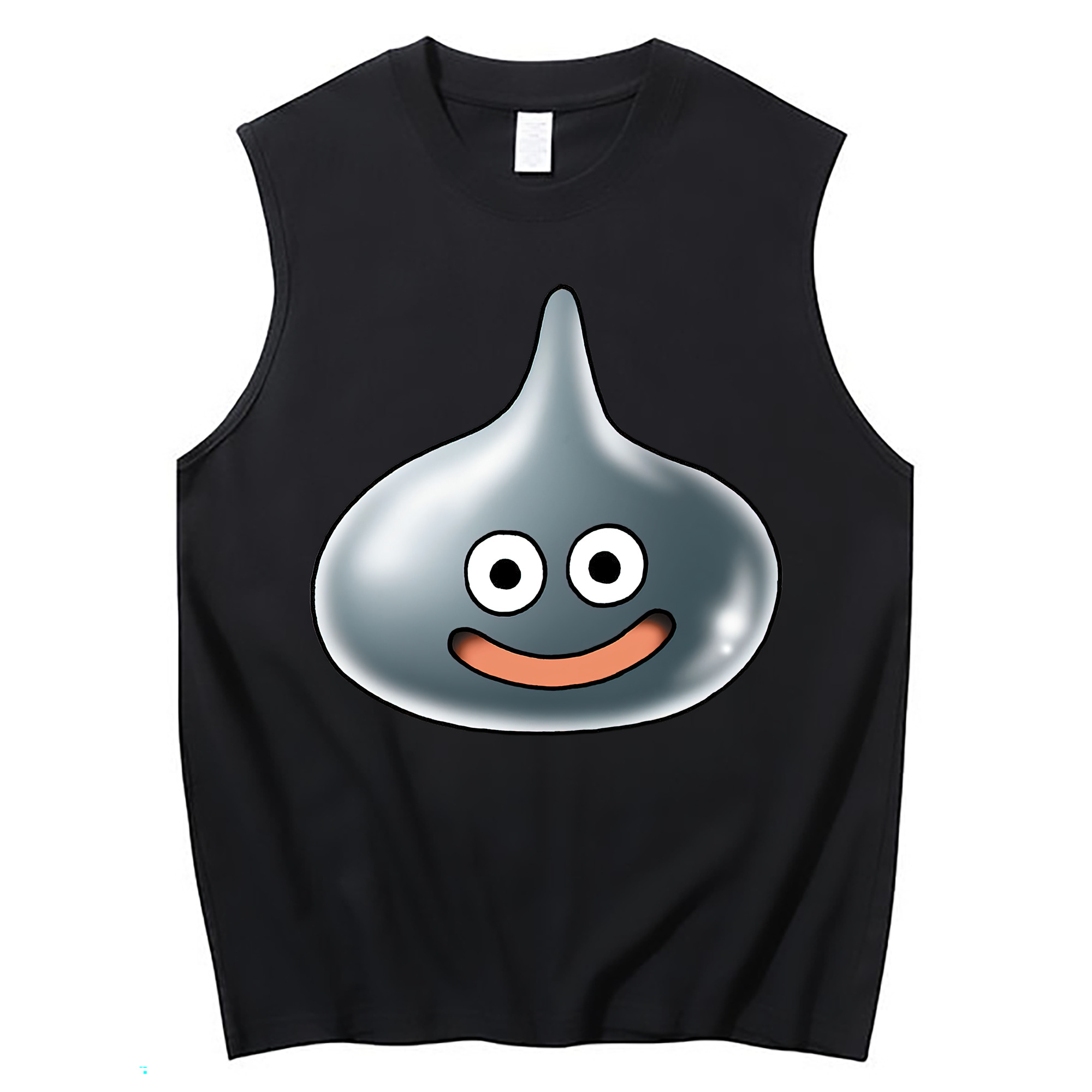 （画像用） ドラゴンクエスト Doragon Kuesuto Dragon Quest コットン100％タンクトップ（フロントプリント）