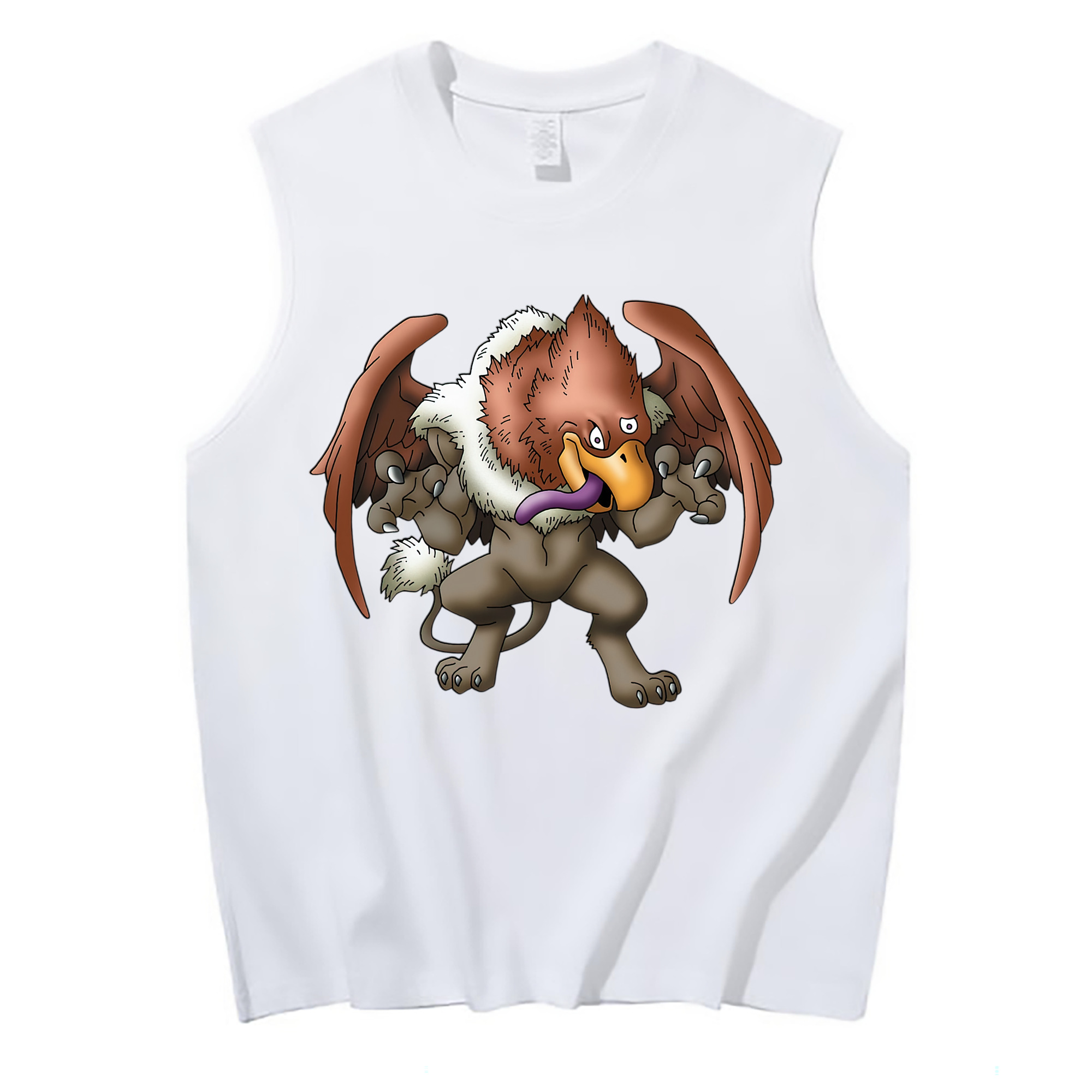 （画像用） ドラゴンクエスト Doragon Kuesuto Dragon Quest コットン100％タンクトップ（フロントプリント）