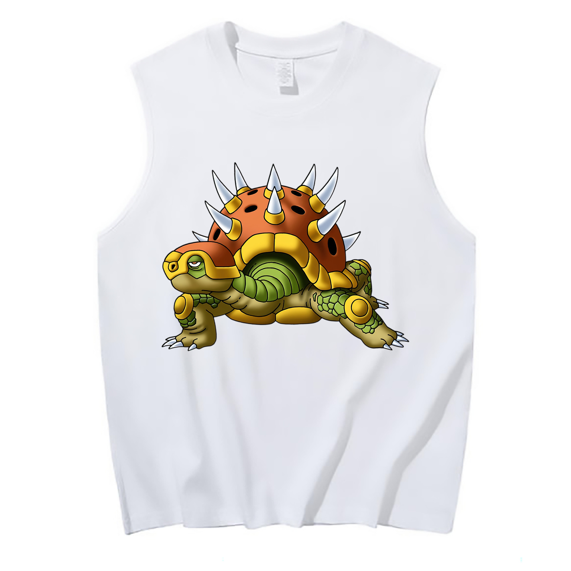 （画像用） ドラゴンクエスト Doragon Kuesuto Dragon Quest コットン100％タンクトップ（フロントプリント）
