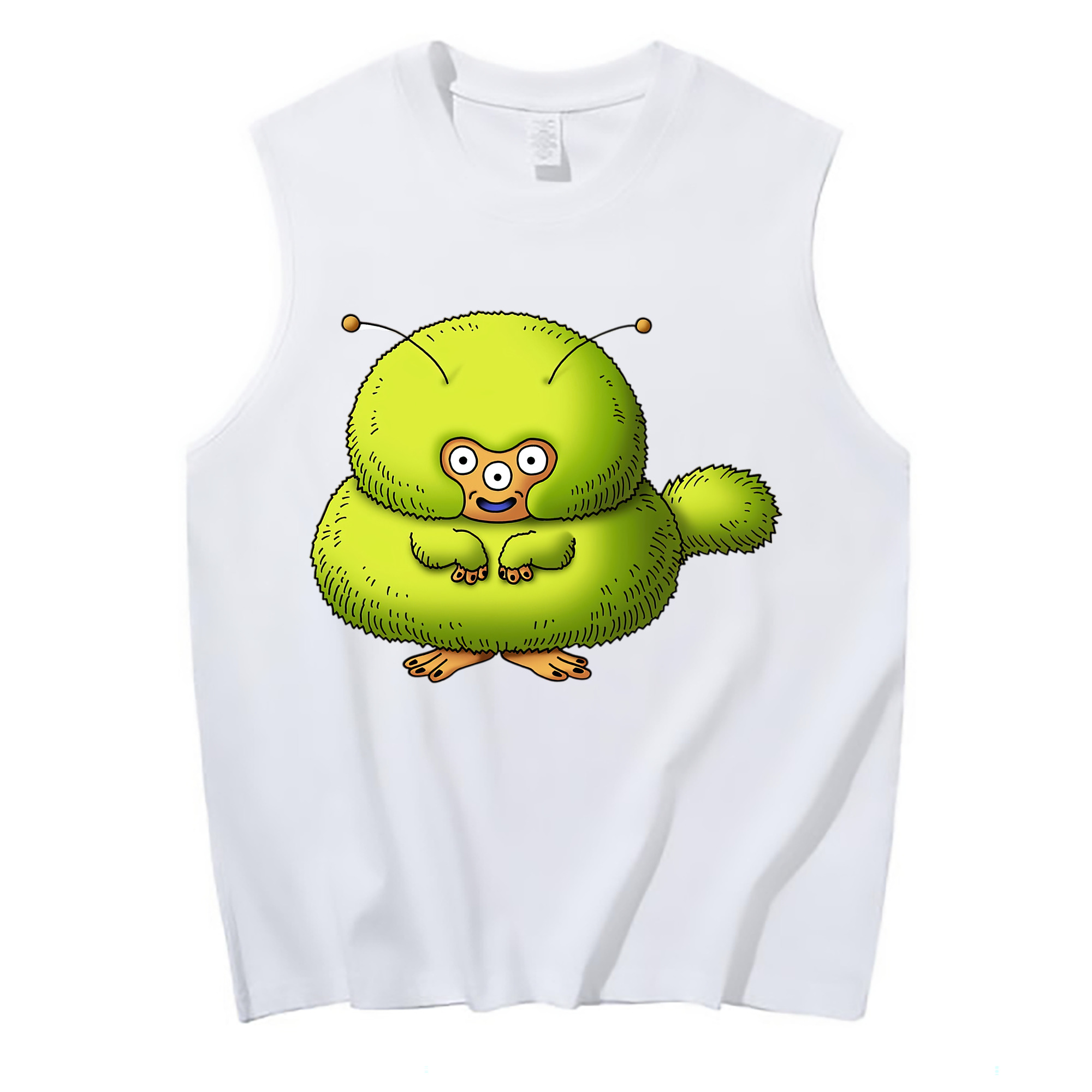 （画像用） ドラゴンクエスト Doragon Kuesuto Dragon Quest コットン100％タンクトップ（フロントプリント）