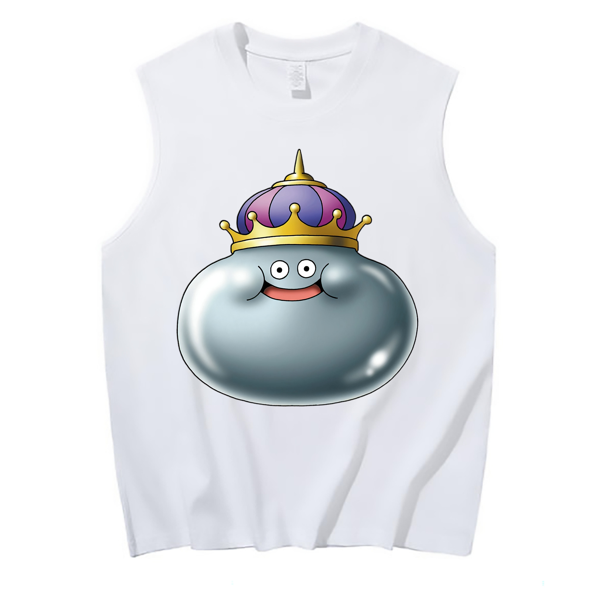 （画像用） ドラゴンクエスト Doragon Kuesuto Dragon Quest コットン100％タンクトップ（フロントプリント）