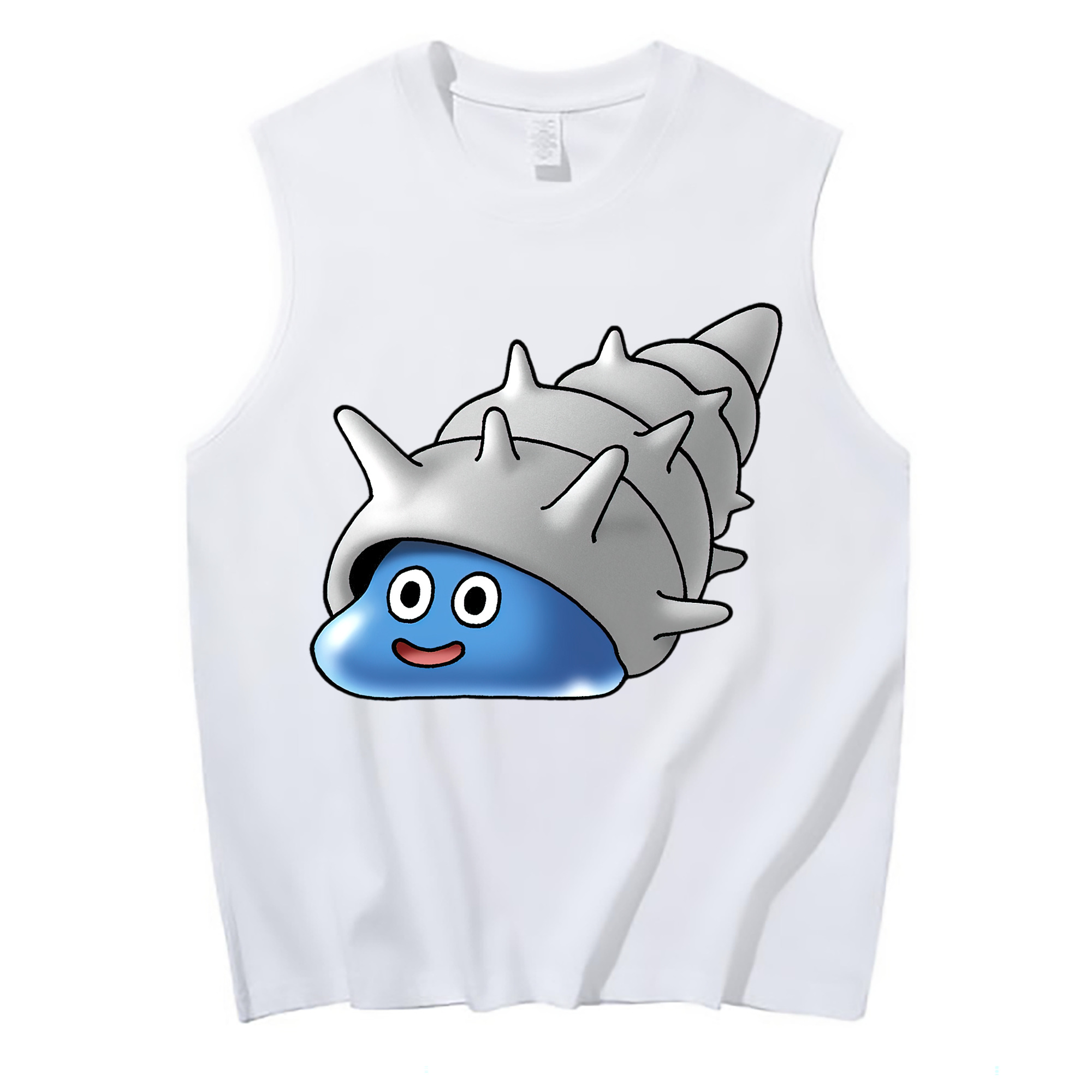 （画像用） ドラゴンクエスト Doragon Kuesuto Dragon Quest コットン100％タンクトップ（フロントプリント）