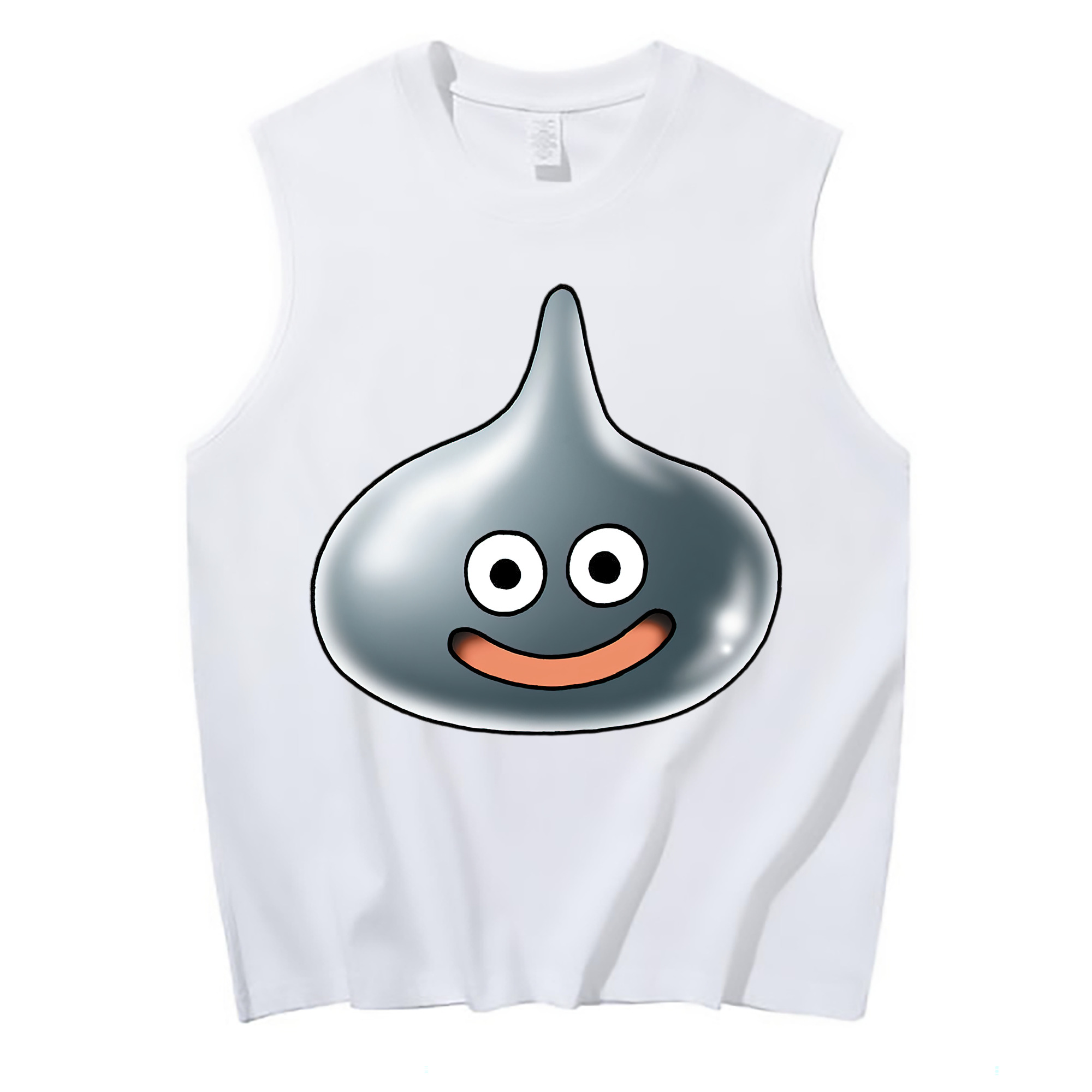 （画像用） ドラゴンクエスト Doragon Kuesuto Dragon Quest コットン100％タンクトップ（フロントプリント）