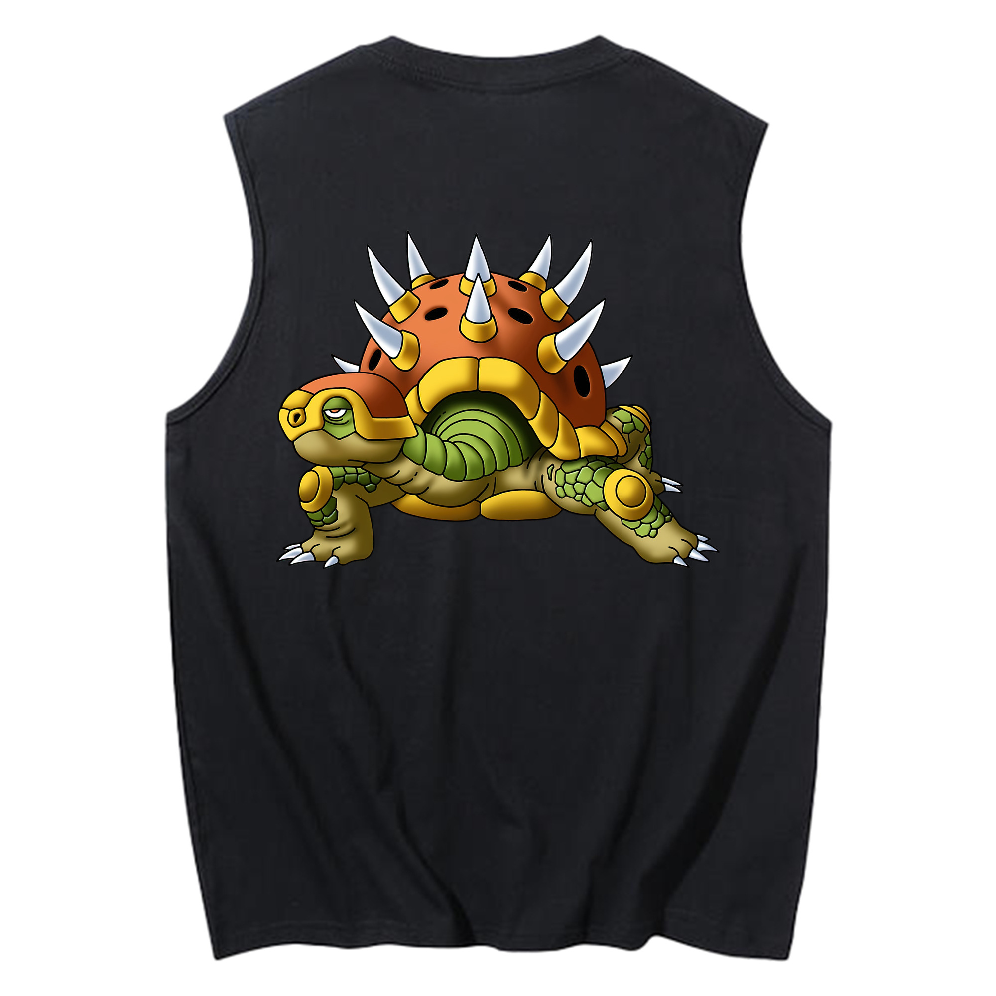 （画像用） ドラゴンクエスト Doragon Kuesuto Dragon Quest コットン100％タンクトップ（背面プリント）