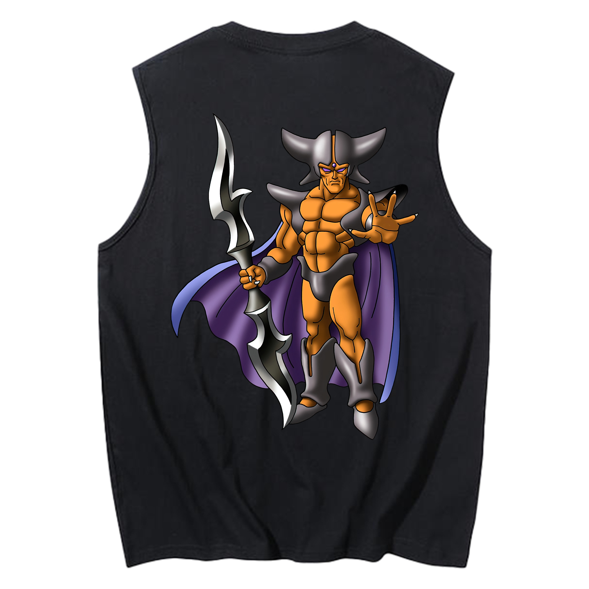 （画像用） ドラゴンクエスト Doragon Kuesuto Dragon Quest コットン100％タンクトップ（背面プリント）