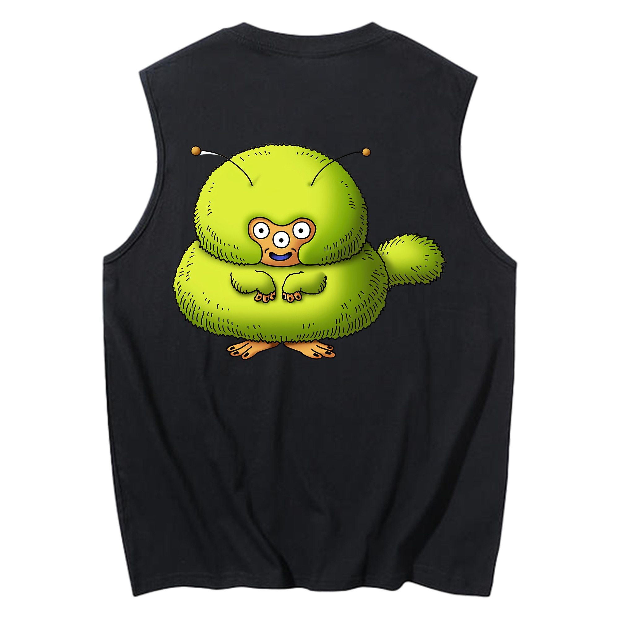 （画像用） ドラゴンクエスト Doragon Kuesuto Dragon Quest コットン100％タンクトップ（背面プリント）