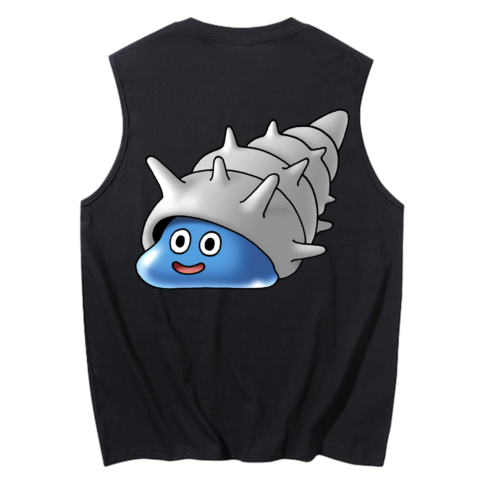 （画像用） ドラゴンクエスト Doragon Kuesuto Dragon Quest コットン100％タンクトップ（背面プリント）