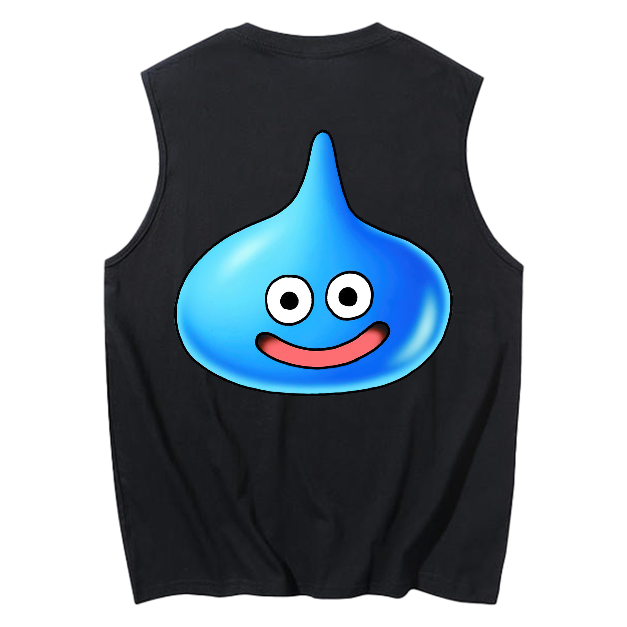 （画像用） ドラゴンクエスト Doragon Kuesuto Dragon Quest コットン100％タンクトップ（背面プリント）