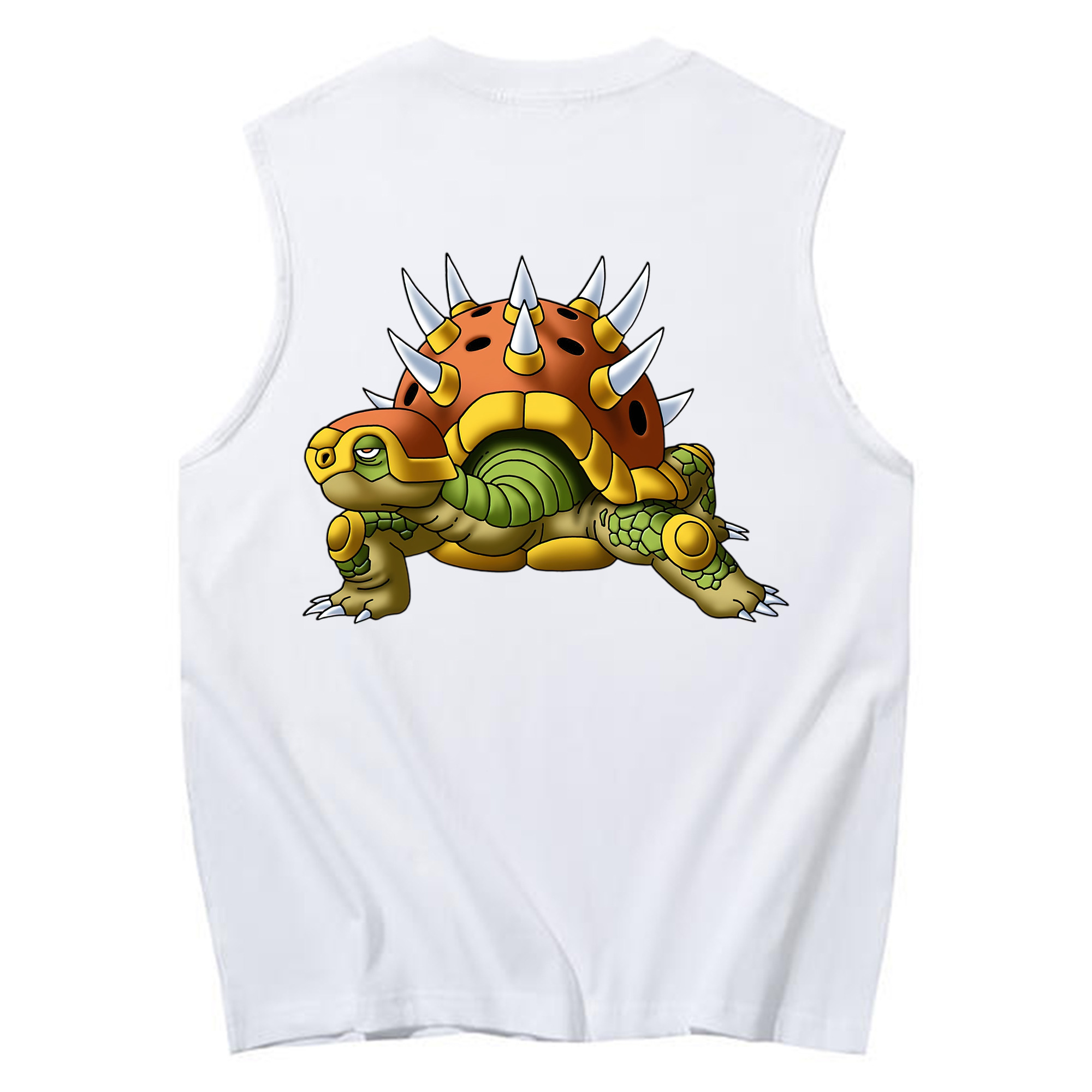 （画像用） ドラゴンクエスト Doragon Kuesuto Dragon Quest コットン100％タンクトップ（背面プリント）