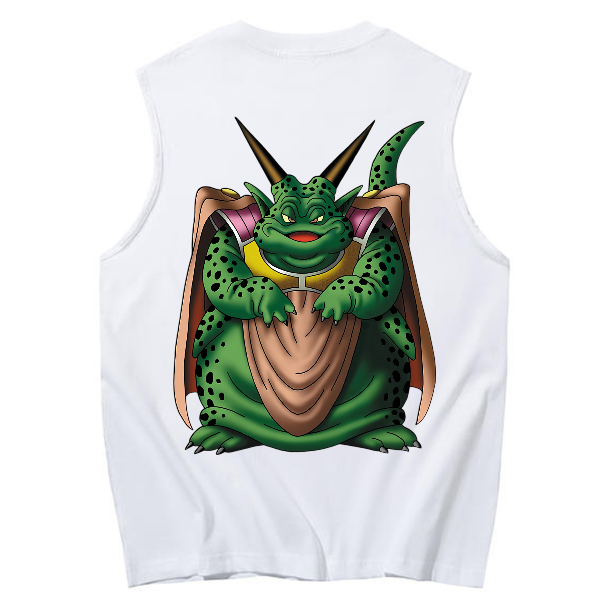 （画像用） ドラゴンクエスト Doragon Kuesuto Dragon Quest コットン100％タンクトップ（背面プリント）