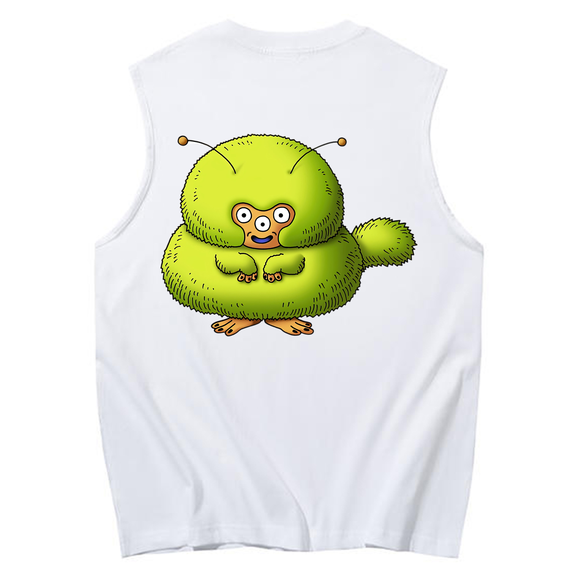 （画像用） ドラゴンクエスト Doragon Kuesuto Dragon Quest コットン100％タンクトップ（背面プリント）