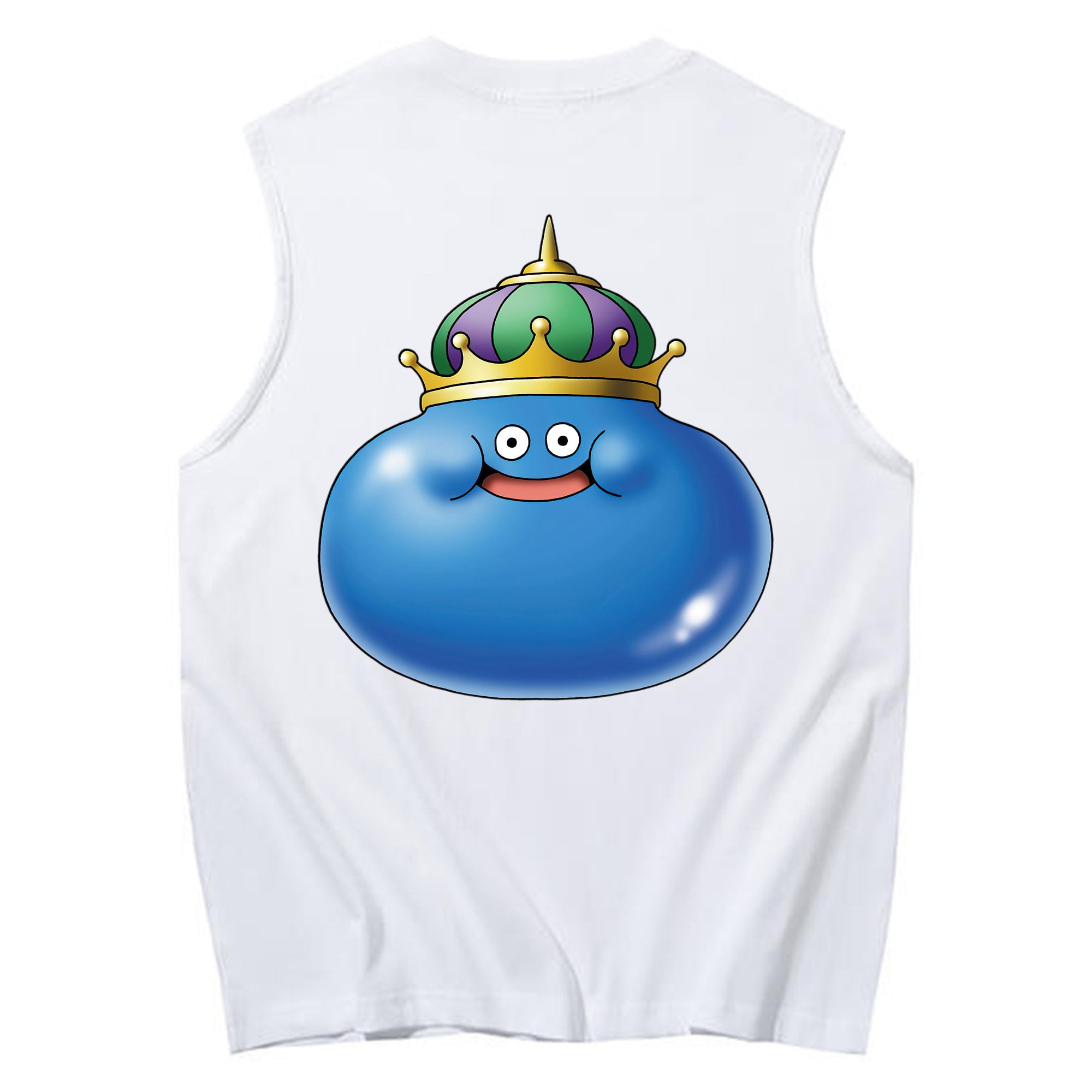 （画像用） ドラゴンクエスト Doragon Kuesuto Dragon Quest コットン100％タンクトップ（背面プリント）