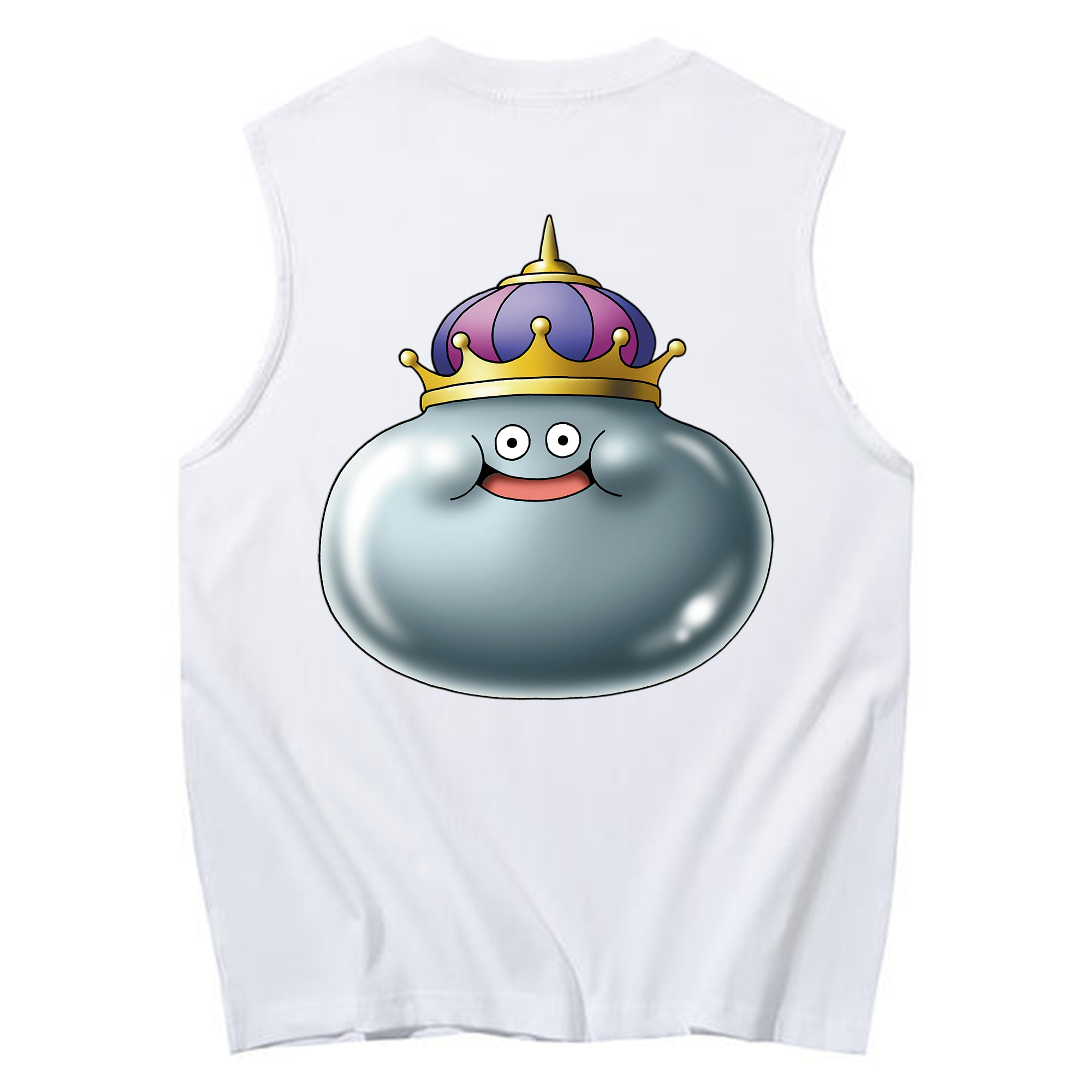 （画像用） ドラゴンクエスト Doragon Kuesuto Dragon Quest コットン100％タンクトップ（背面プリント）