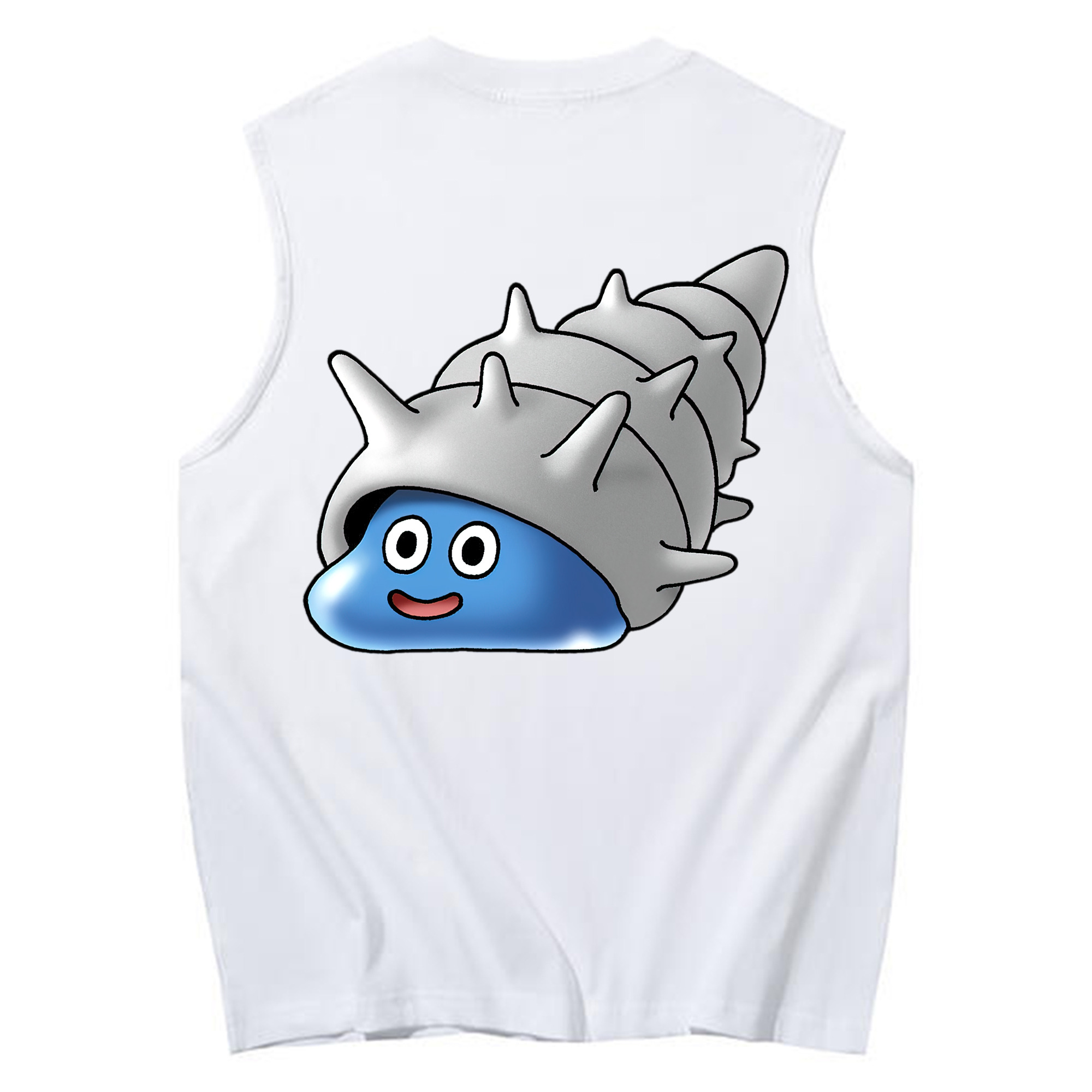 （画像用） ドラゴンクエスト Doragon Kuesuto Dragon Quest コットン100％タンクトップ（背面プリント）