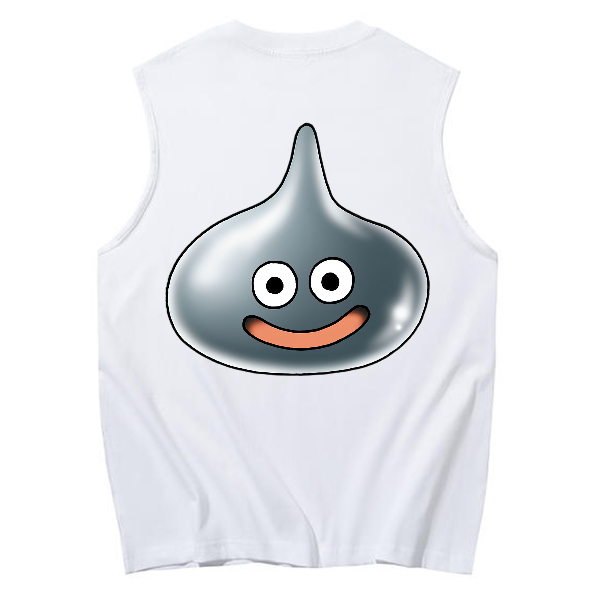 （画像用） ドラゴンクエスト Doragon Kuesuto Dragon Quest コットン100％タンクトップ（背面プリント）