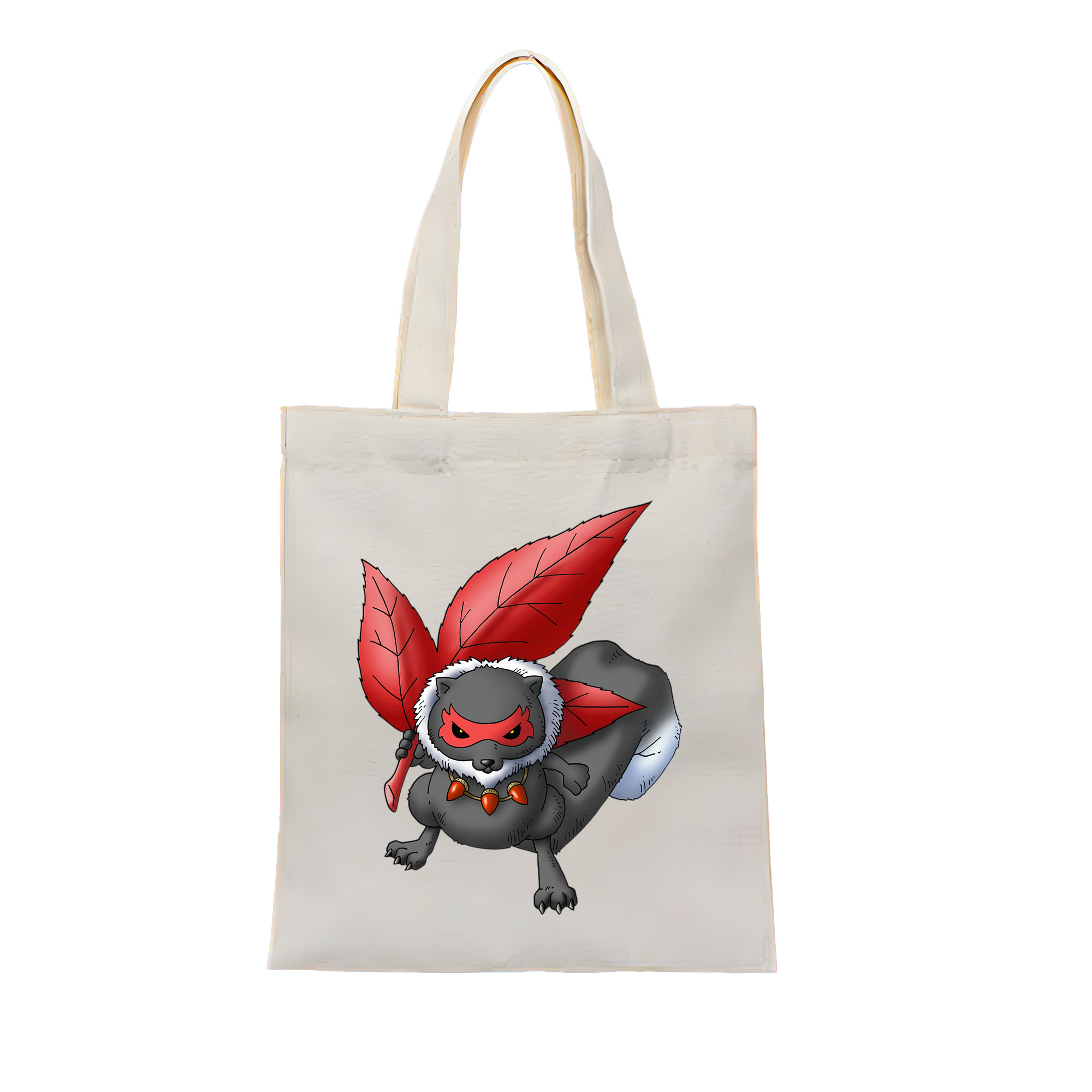 （画像用） ドラゴンクエスト Doragon Kuesuto Dragon Quest 縦型キャンバス生地手提げバッグ　トートバッグ
