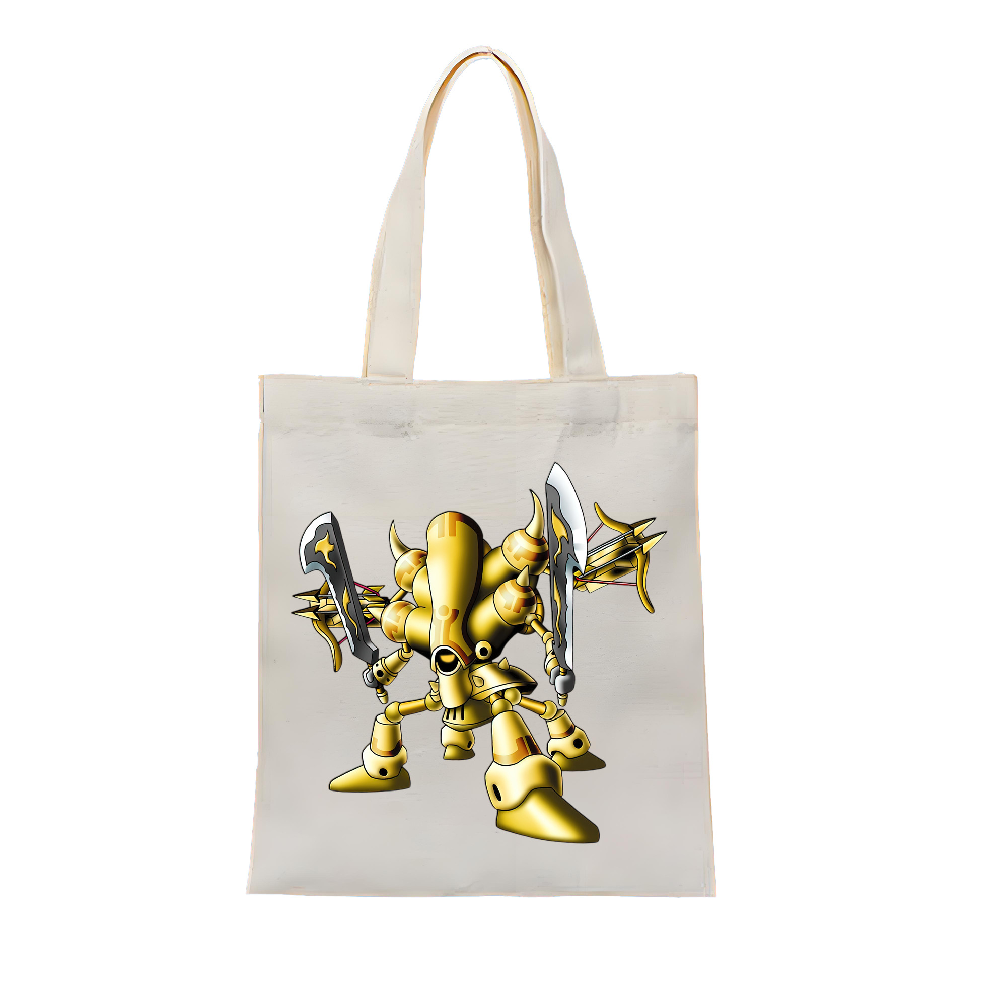 （画像用） ドラゴンクエスト Doragon Kuesuto Dragon Quest 縦型キャンバス生地手提げバッグ　トートバッグ