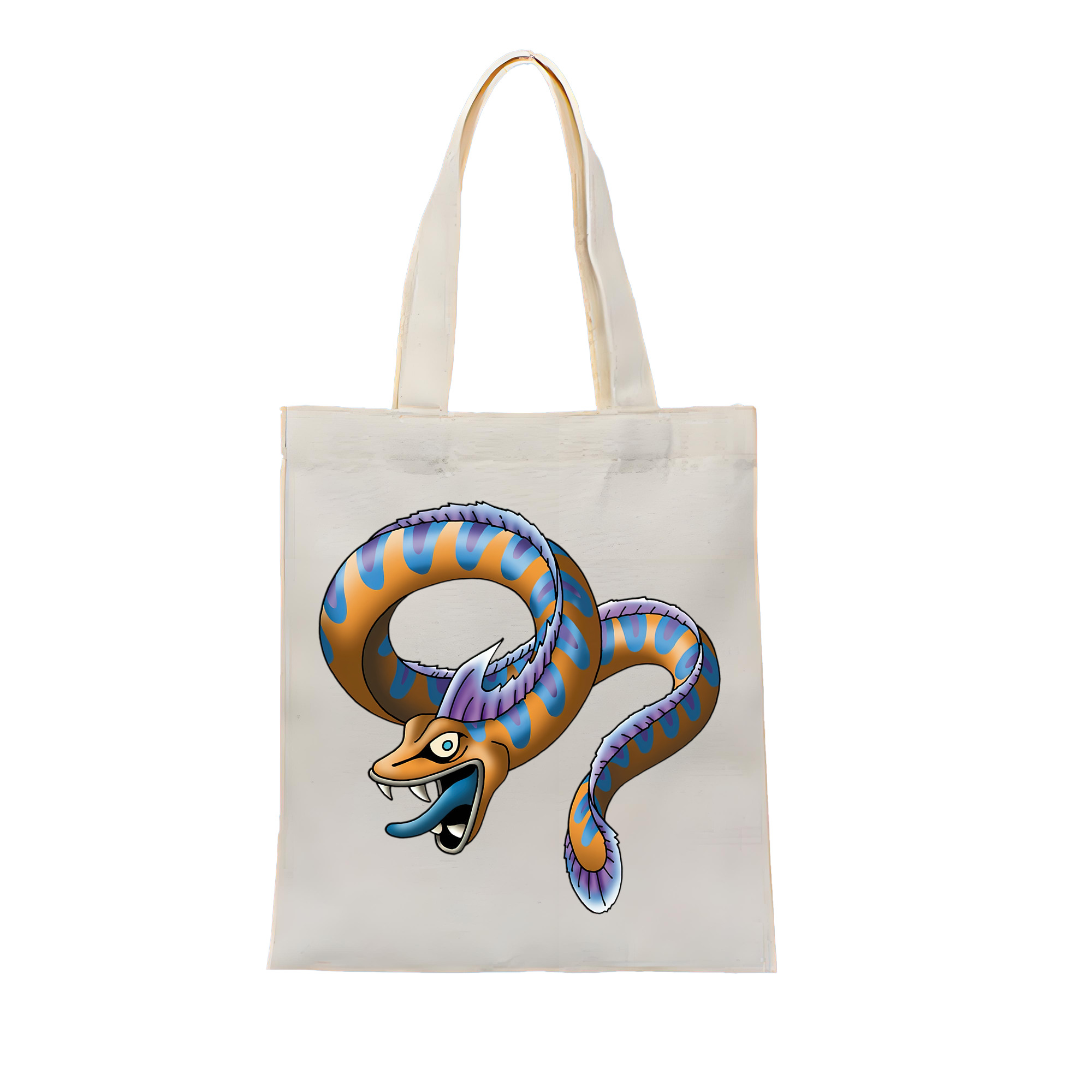 （画像用） ドラゴンクエスト Doragon Kuesuto Dragon Quest 縦型キャンバス生地手提げバッグ　トートバッグ
