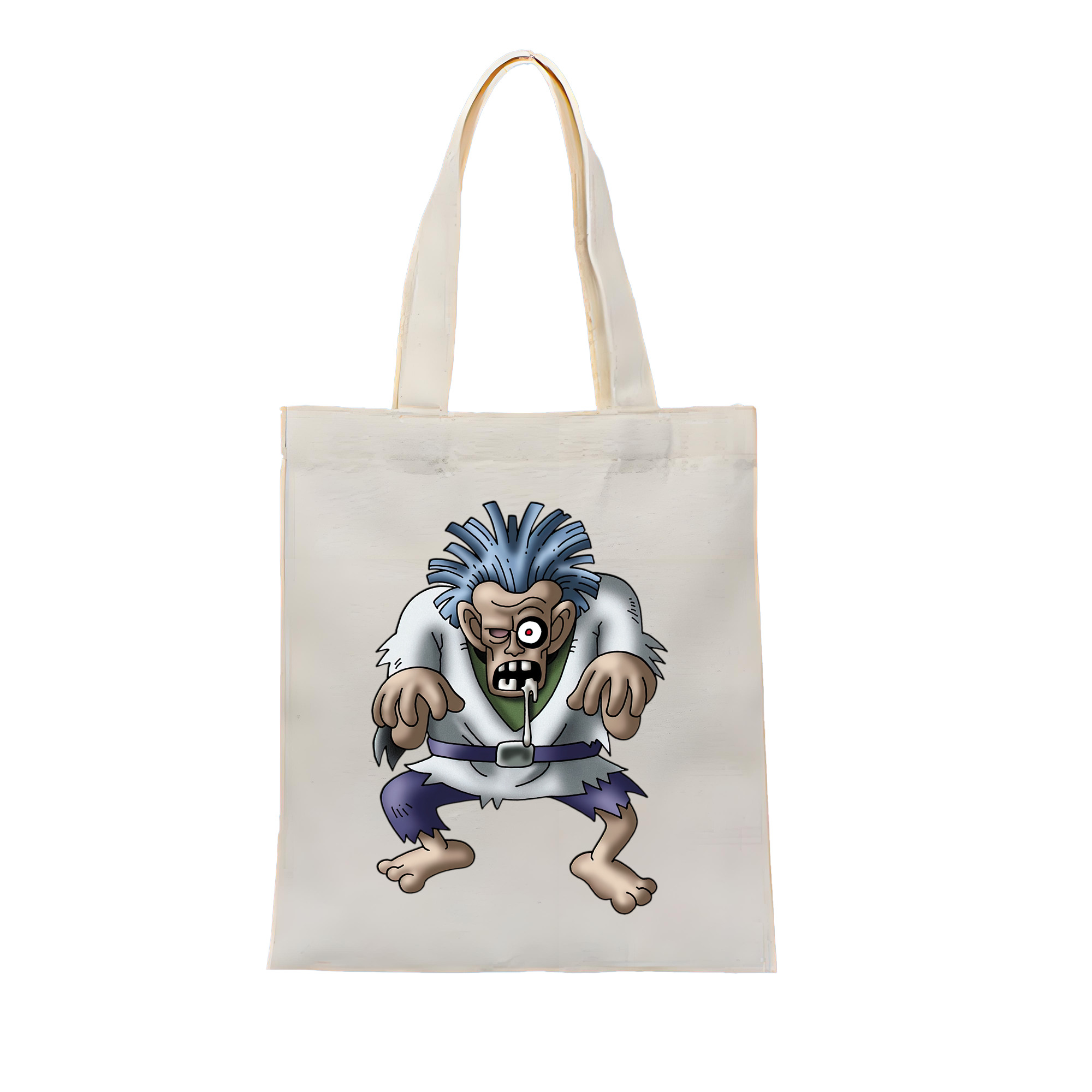 （画像用） ドラゴンクエスト Doragon Kuesuto Dragon Quest 縦型キャンバス生地手提げバッグ　トートバッグ