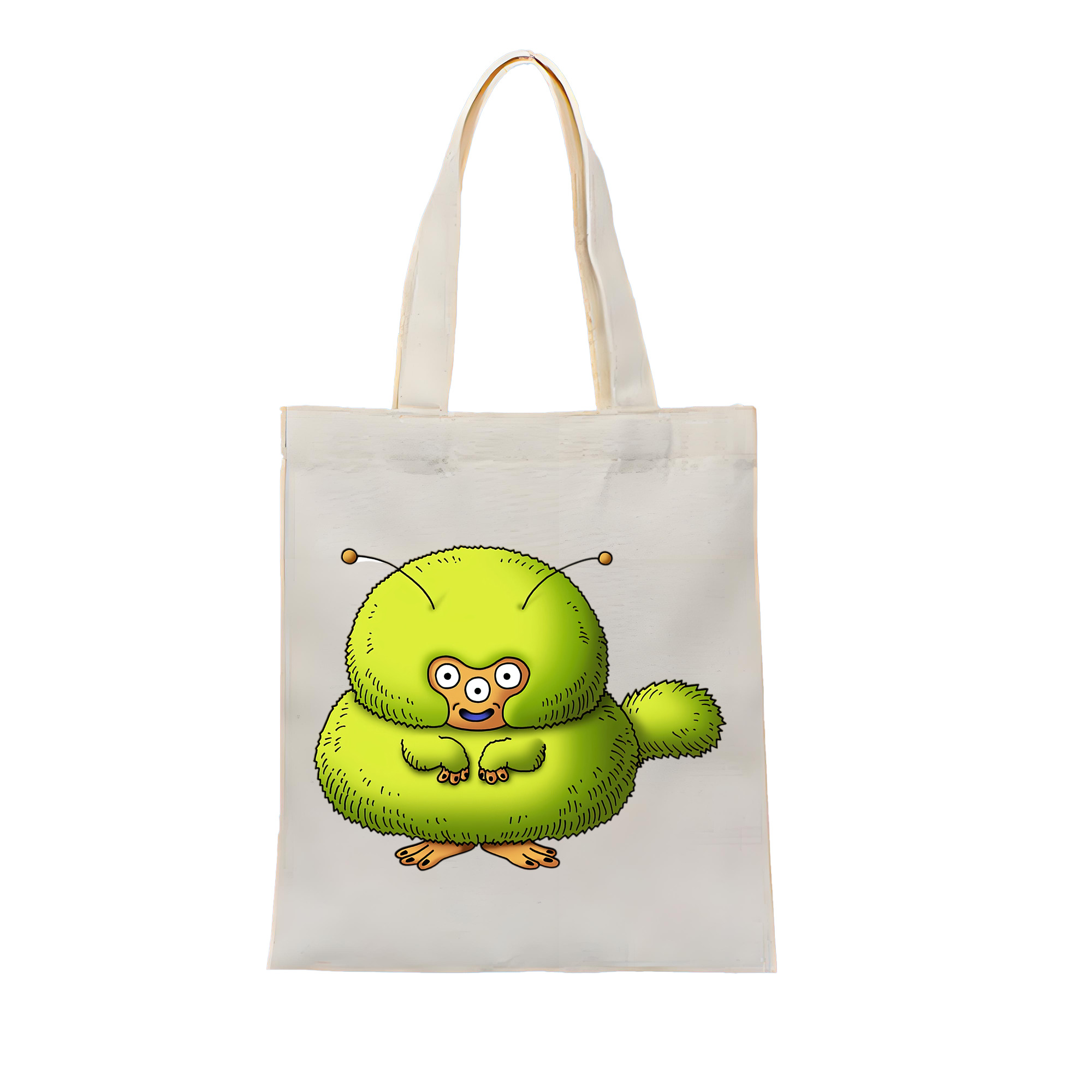 （画像用） ドラゴンクエスト Doragon Kuesuto Dragon Quest 縦型キャンバス生地手提げバッグ　トートバッグ