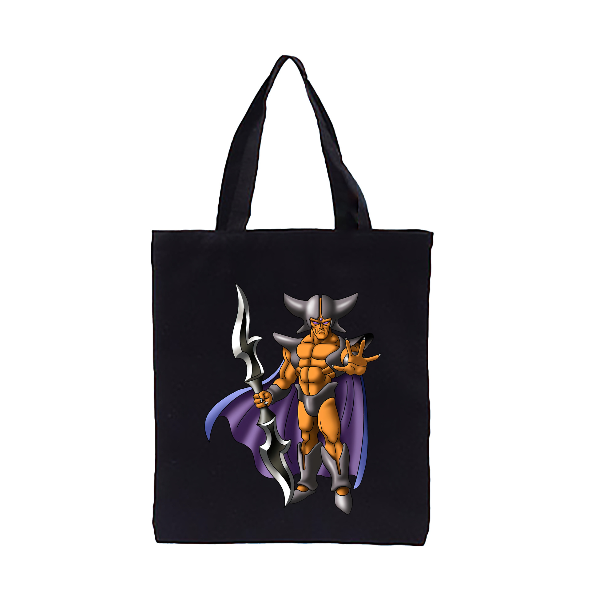（画像用） ドラゴンクエスト Doragon Kuesuto Dragon Quest 縦型キャンバス生地手提げバッグ　トートバッグ