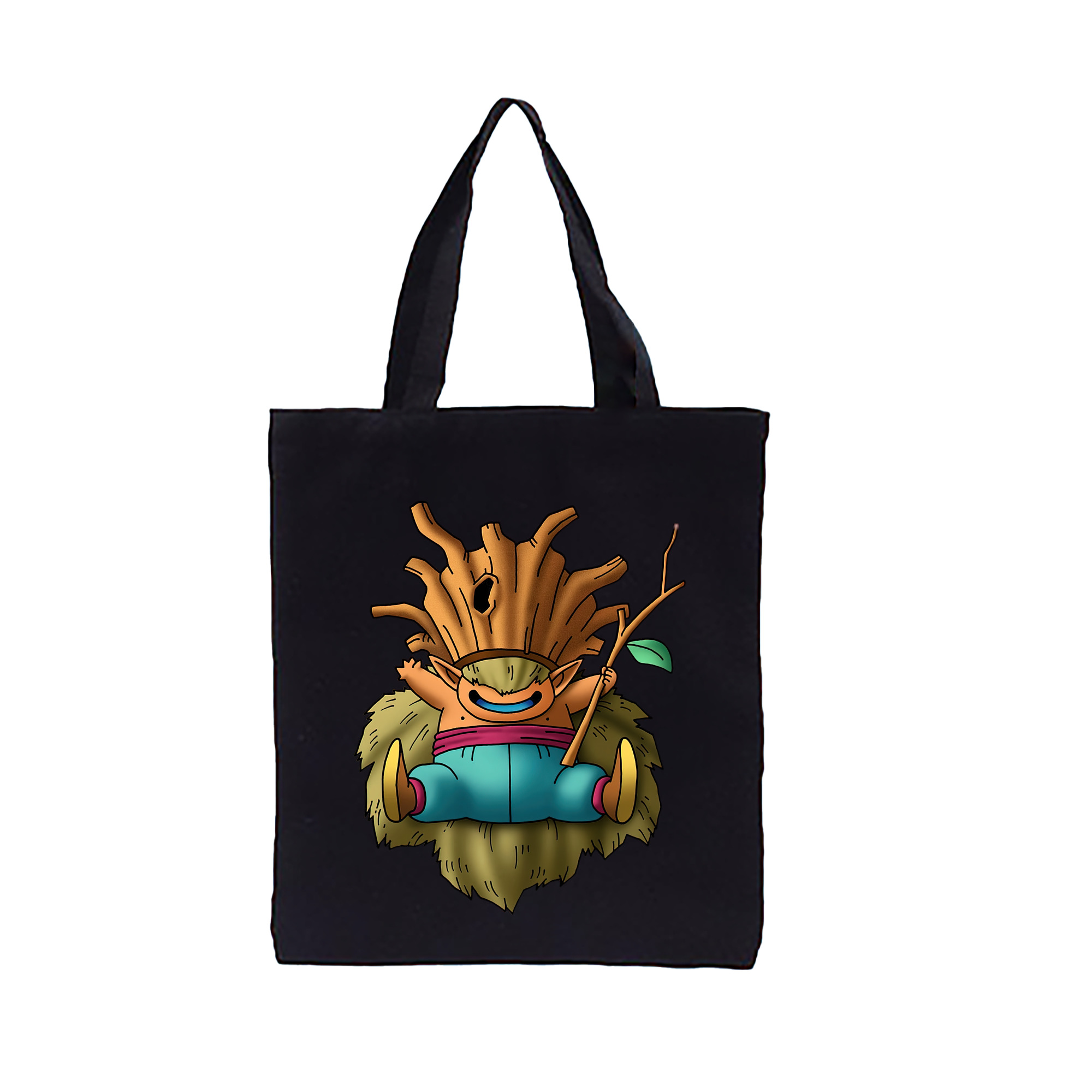 （画像用） ドラゴンクエスト Doragon Kuesuto Dragon Quest 縦型キャンバス生地手提げバッグ　トートバッグ
