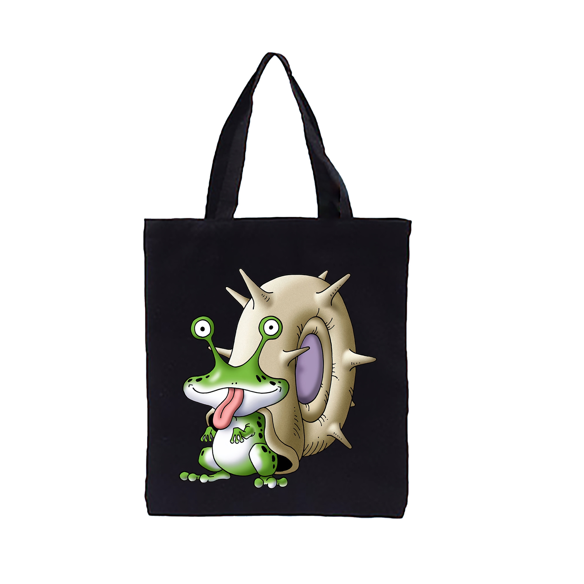 （画像用） ドラゴンクエスト Doragon Kuesuto Dragon Quest 縦型キャンバス生地手提げバッグ　トートバッグ
