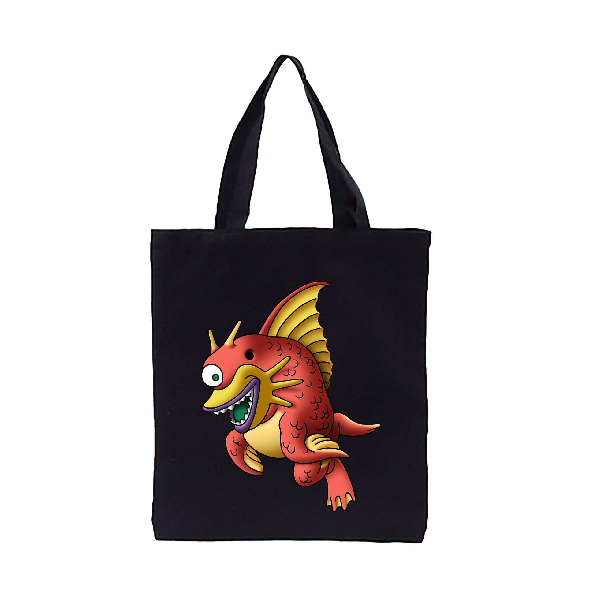 （画像用） ドラゴンクエスト Doragon Kuesuto Dragon Quest 縦型キャンバス生地手提げバッグ　トートバッグ