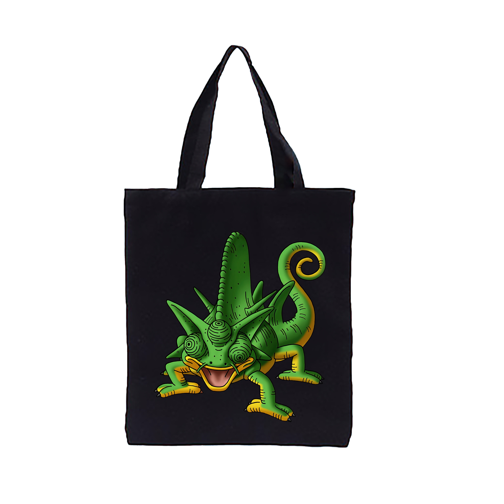 （画像用） ドラゴンクエスト Doragon Kuesuto Dragon Quest 縦型キャンバス生地手提げバッグ　トートバッグ