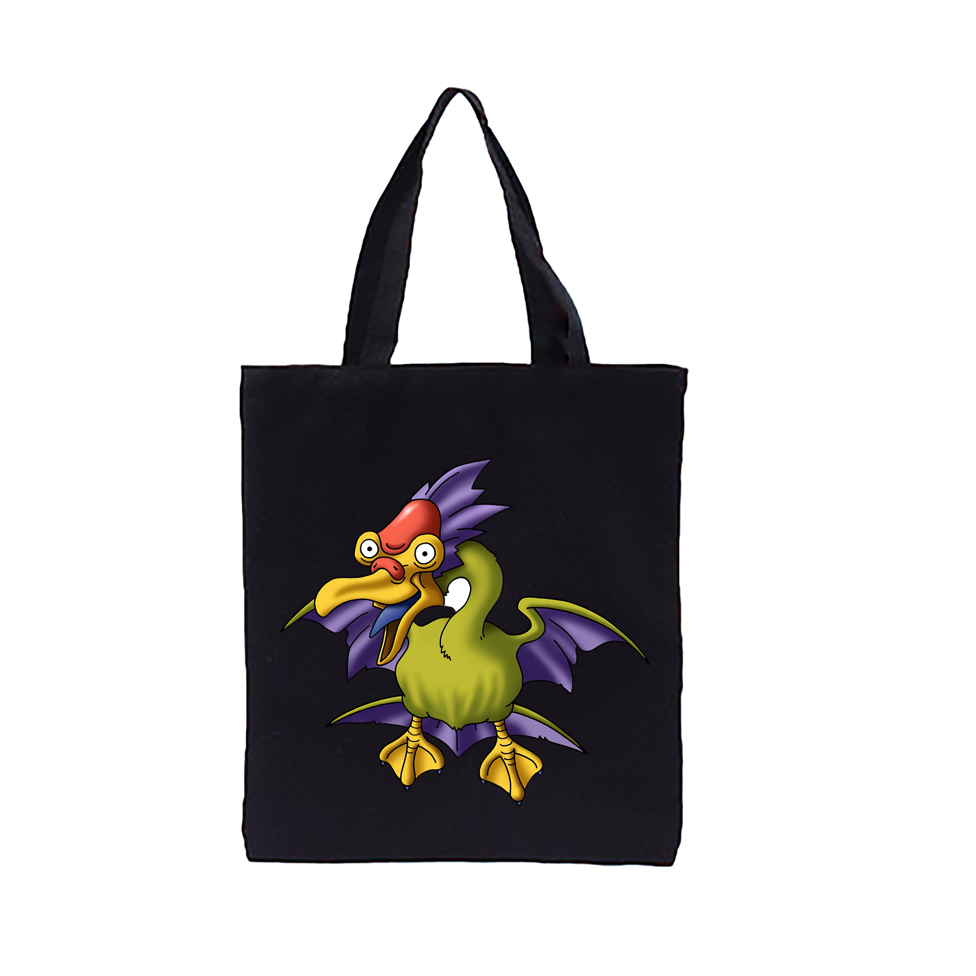 （画像用） ドラゴンクエスト Doragon Kuesuto Dragon Quest 縦型キャンバス生地手提げバッグ　トートバッグ
