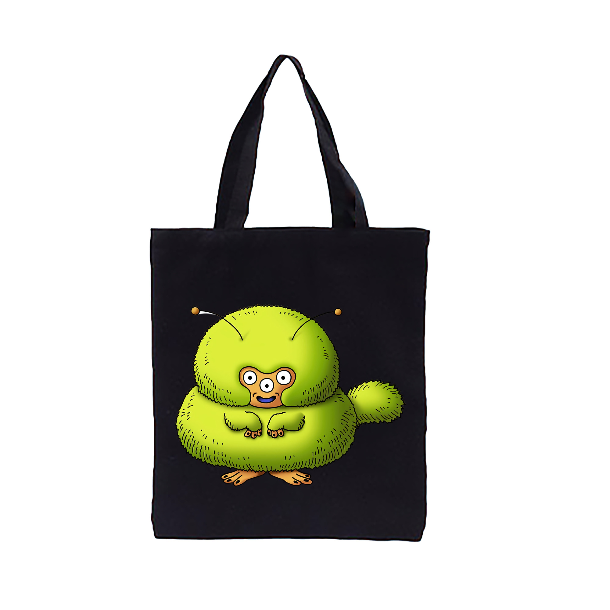 （画像用） ドラゴンクエスト Doragon Kuesuto Dragon Quest 縦型キャンバス生地手提げバッグ　トートバッグ