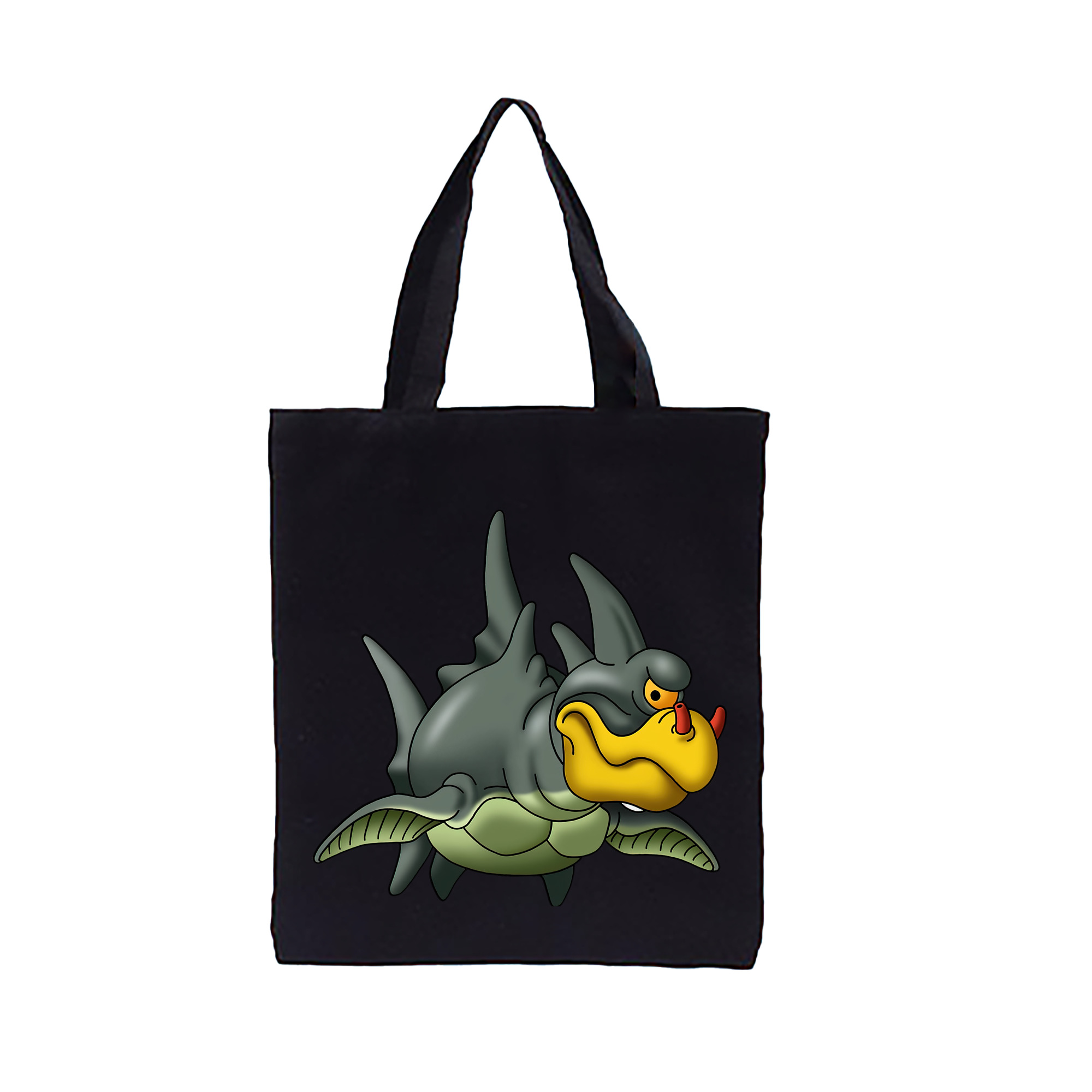 （画像用） ドラゴンクエスト Doragon Kuesuto Dragon Quest 縦型キャンバス生地手提げバッグ　トートバッグ