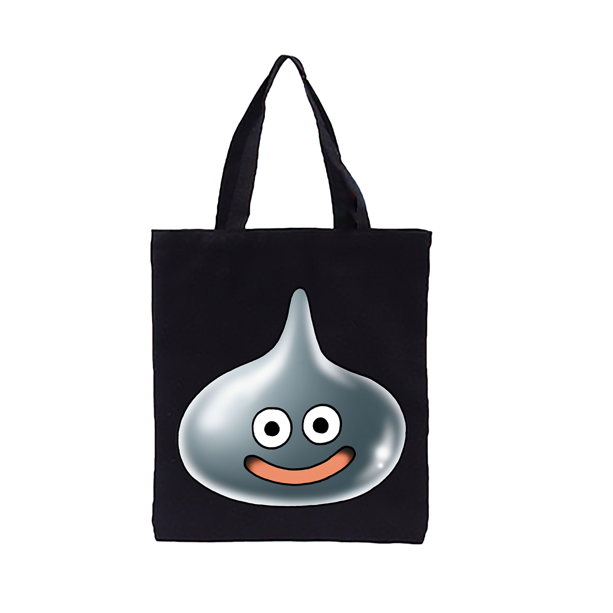 （画像用） ドラゴンクエスト Doragon Kuesuto Dragon Quest 縦型キャンバス生地手提げバッグ　トートバッグ
