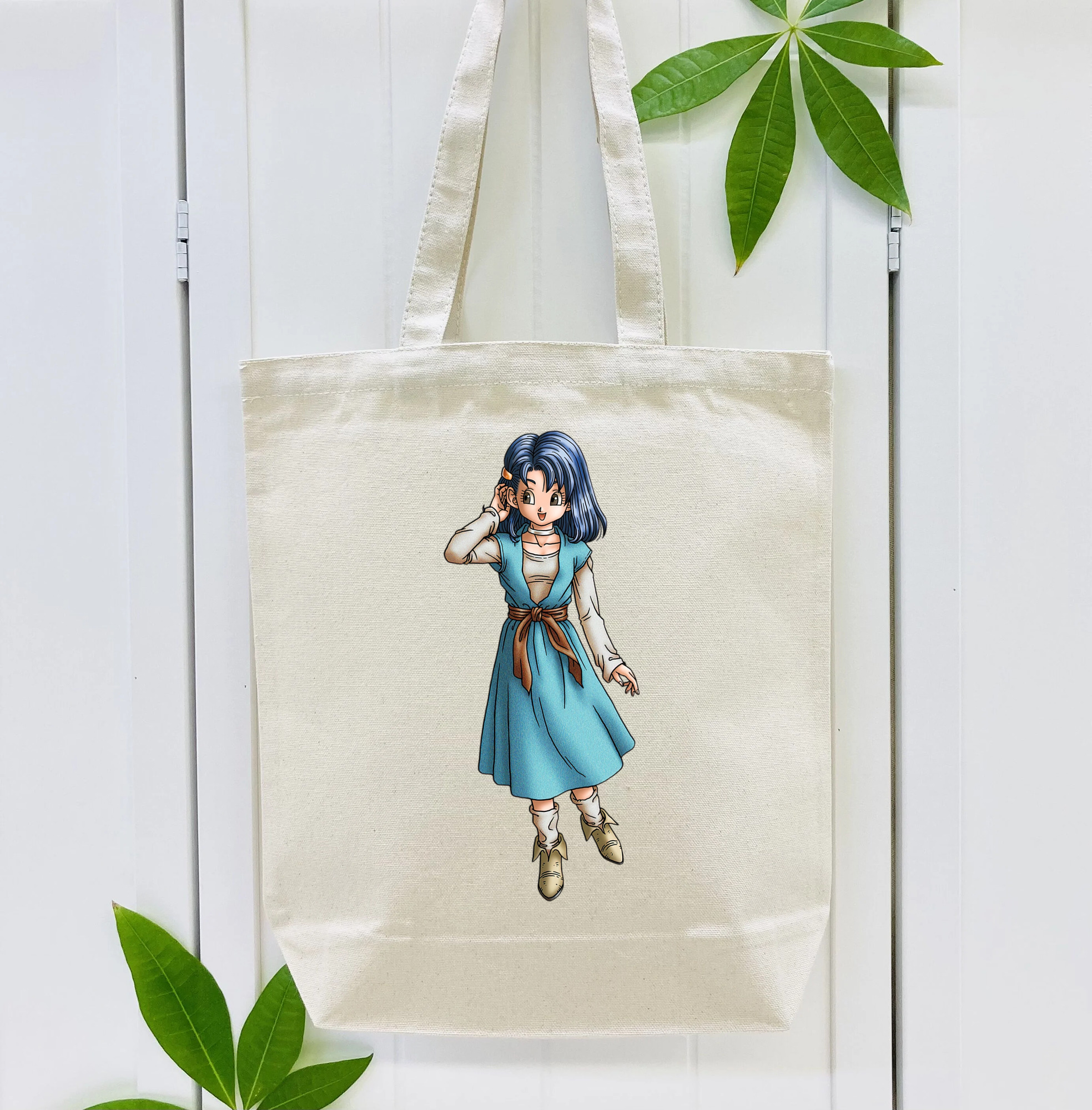 ドラゴンクエスト Doragon Kuesuto Dragon Quest 縦型キャンバス生地手提げバッグ　トートバッグ