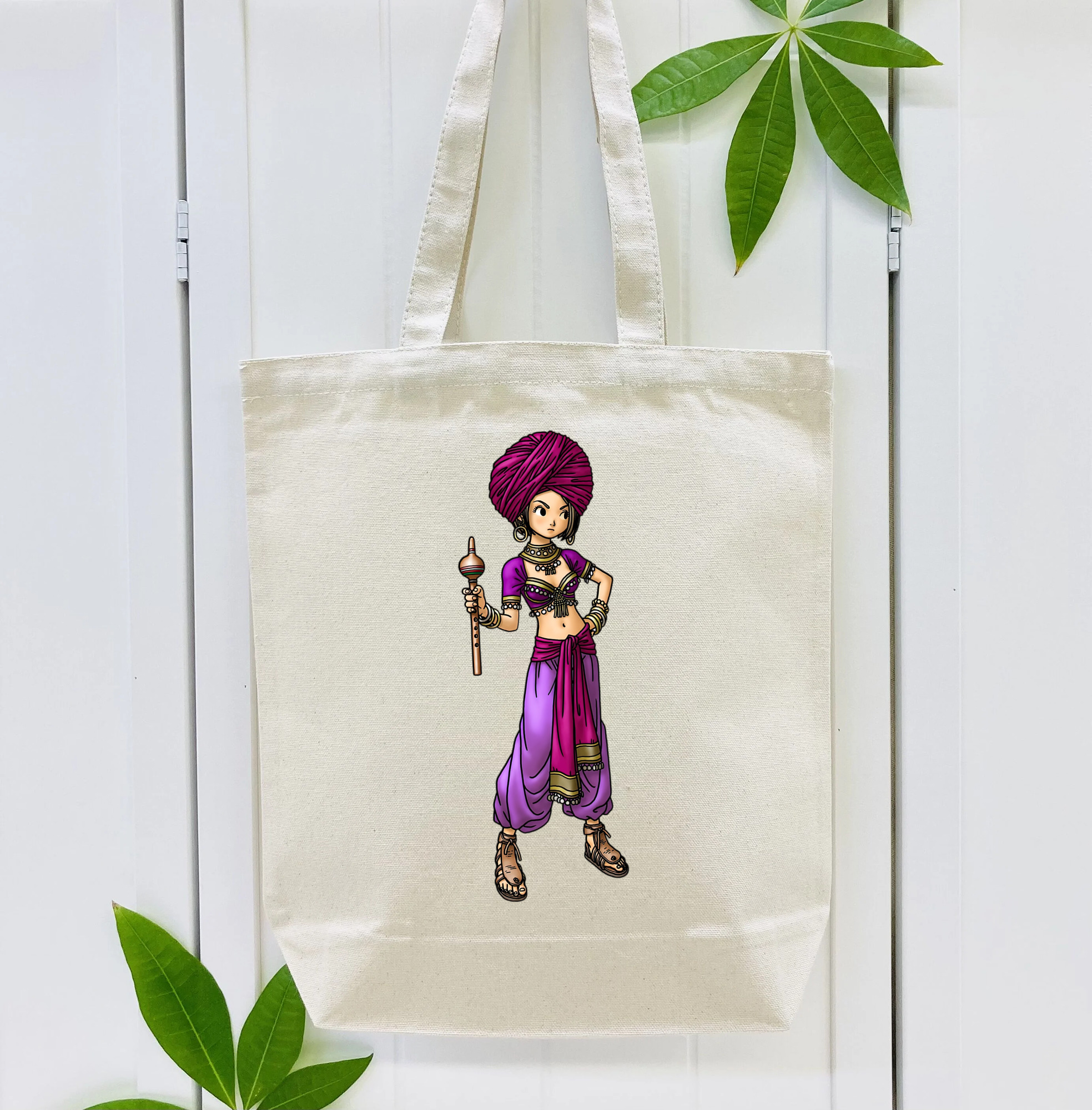 ドラゴンクエスト Doragon Kuesuto Dragon Quest 縦型キャンバス生地手提げバッグ　トートバッグ