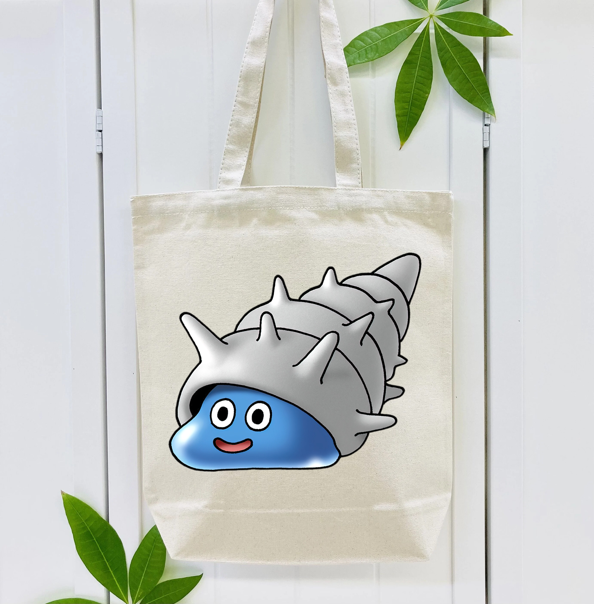 ドラゴンクエスト Doragon Kuesuto Dragon Quest 縦型キャンバス生地手提げバッグ　トートバッグ