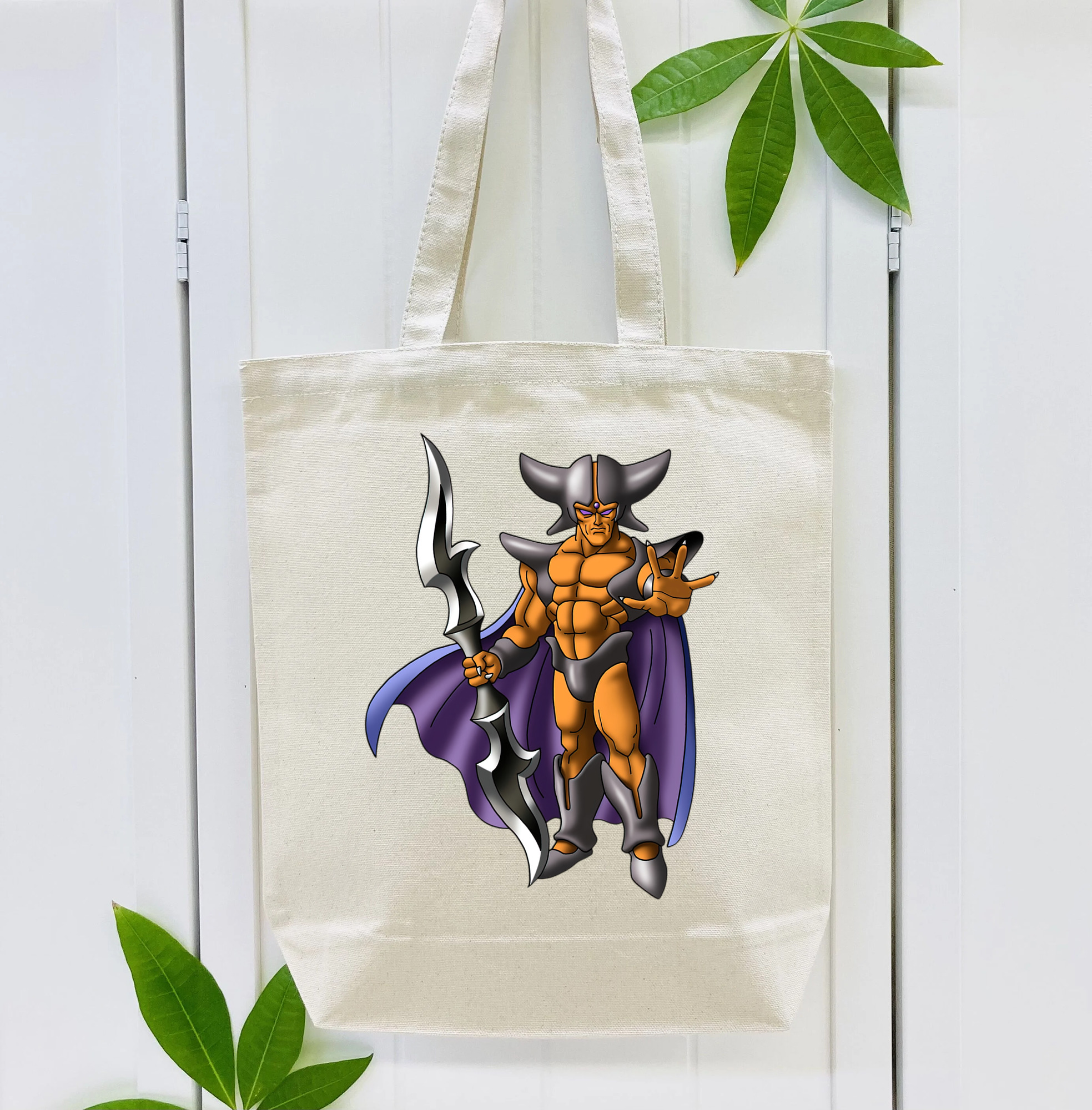 ドラゴンクエスト Doragon Kuesuto Dragon Quest 縦型キャンバス生地手提げバッグ　トートバッグ