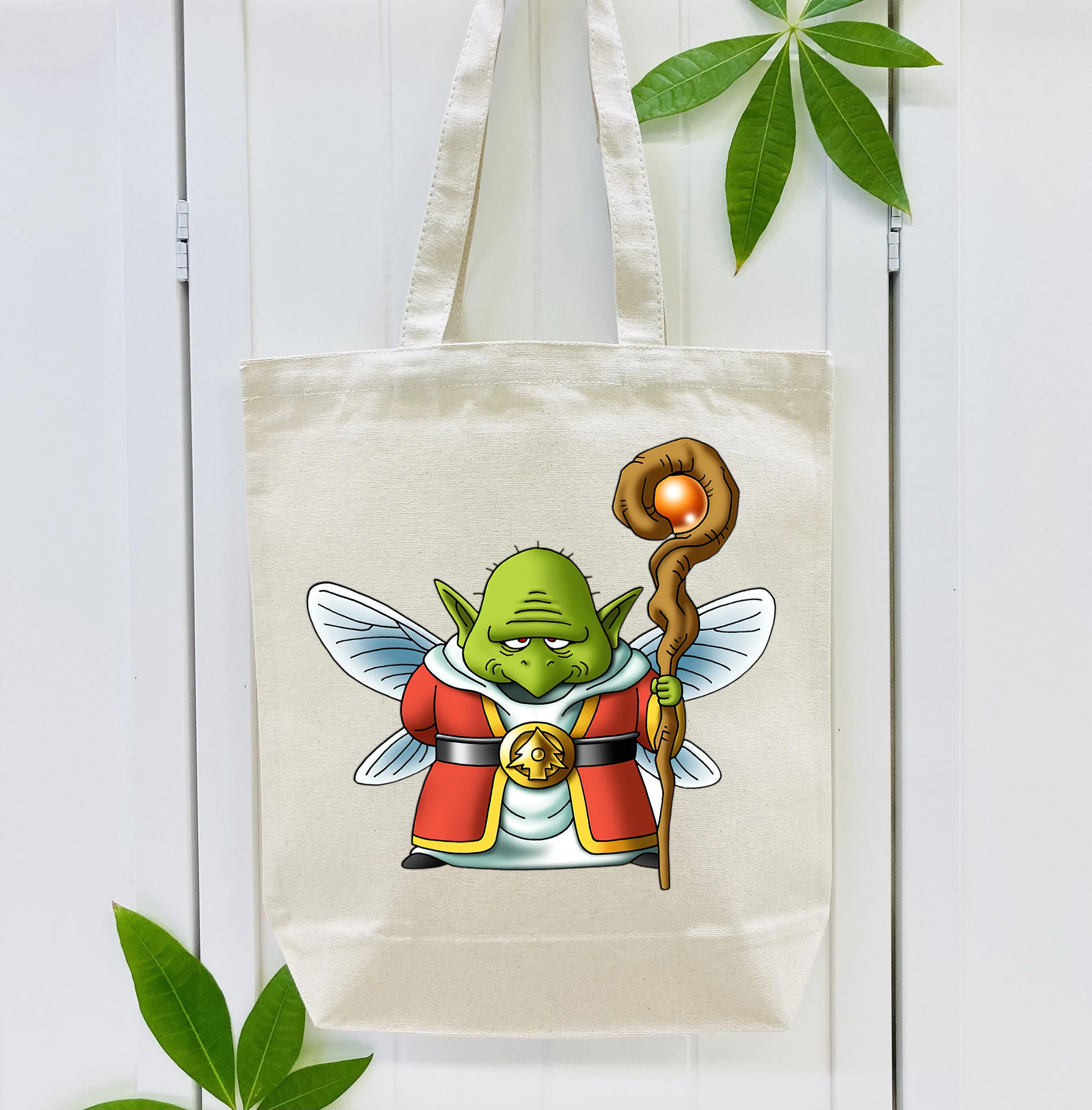 ドラゴンクエスト Doragon Kuesuto Dragon Quest 縦型キャンバス生地手提げバッグ　トートバッグ