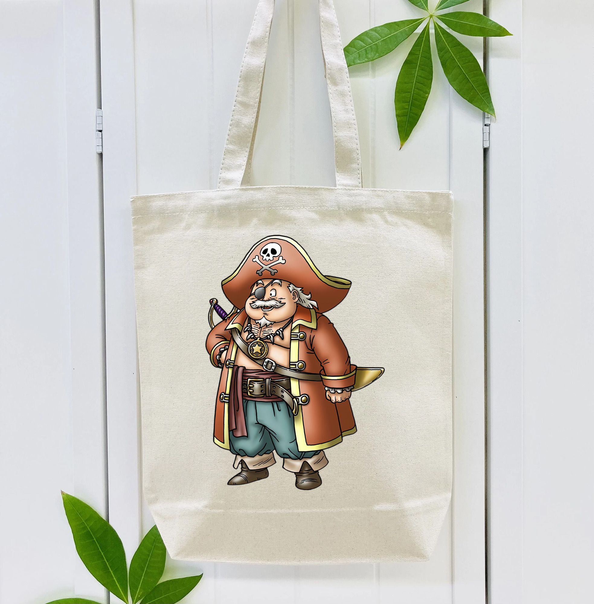ドラゴンクエスト Doragon Kuesuto Dragon Quest 縦型キャンバス生地手提げバッグ　トートバッグ