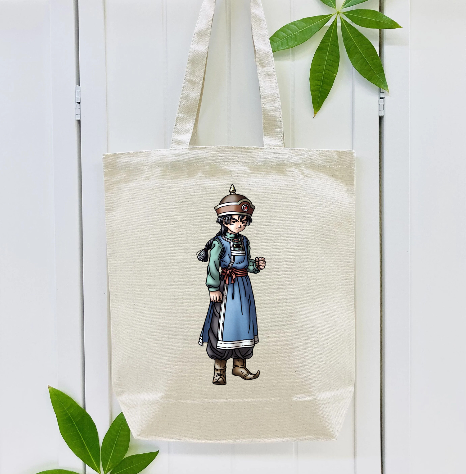 ドラゴンクエスト Doragon Kuesuto Dragon Quest 縦型キャンバス生地手提げバッグ　トートバッグ