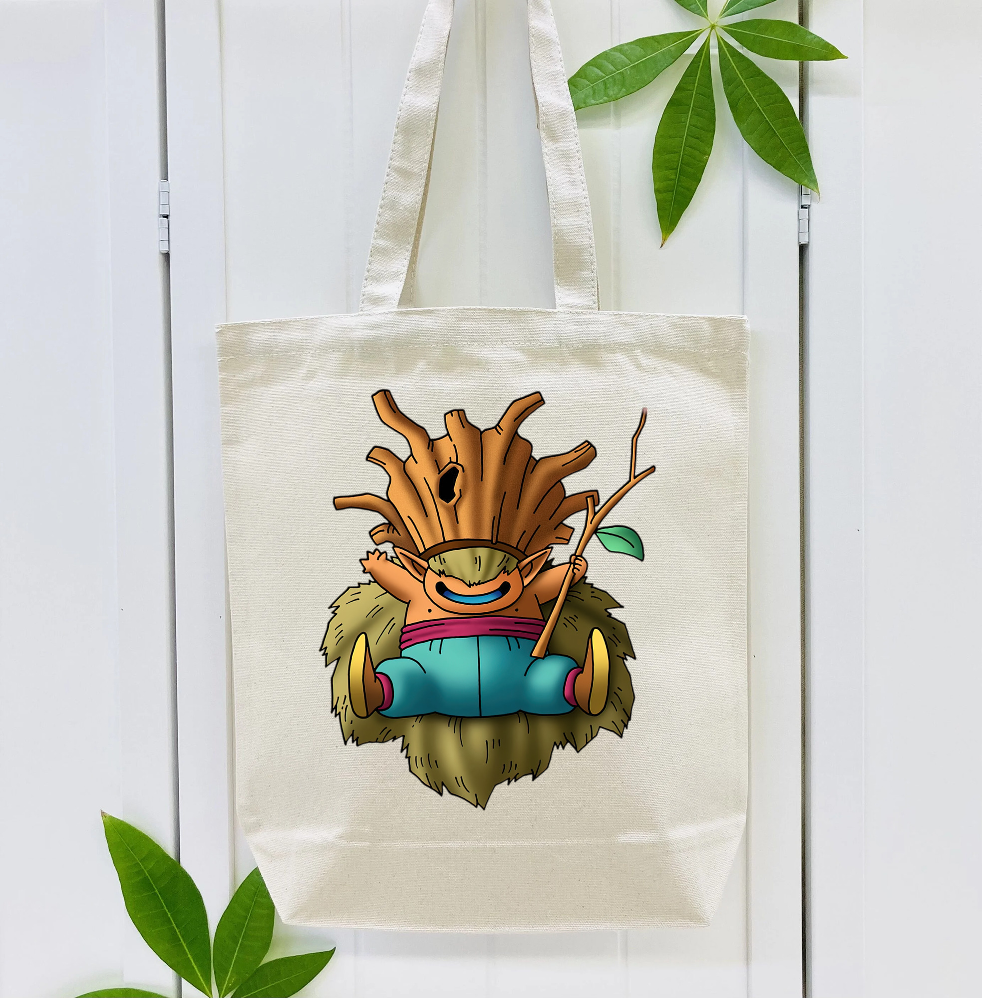 ドラゴンクエスト Doragon Kuesuto Dragon Quest 縦型キャンバス生地手提げバッグ　トートバッグ